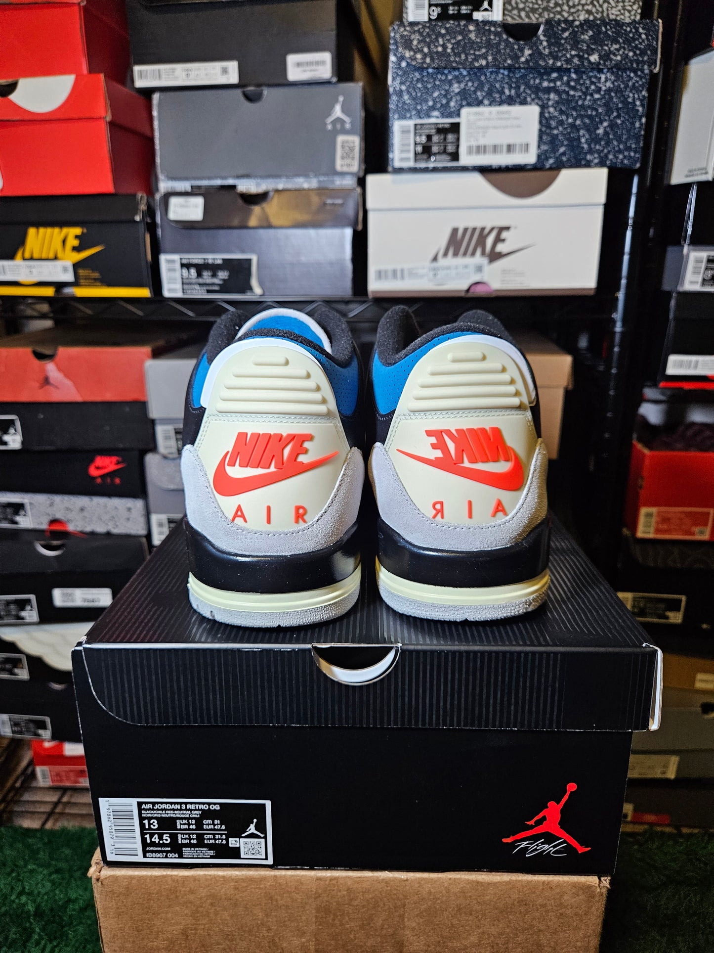 Size 13 - AJ 3 Retro OG Rare Air