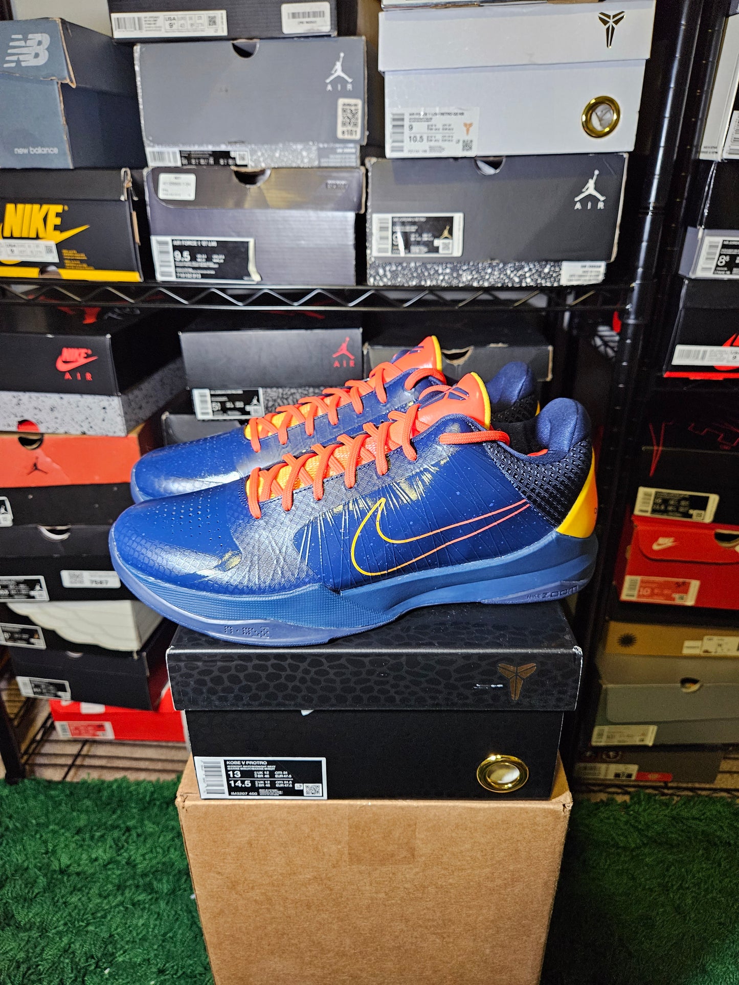 Size 13 - Kobe 5 Protro V Caitlin Clark Indiana Fever