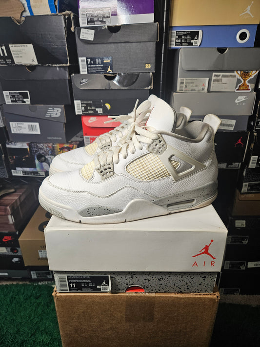Size 11 - AJ 4 Retro Mid White Oreo