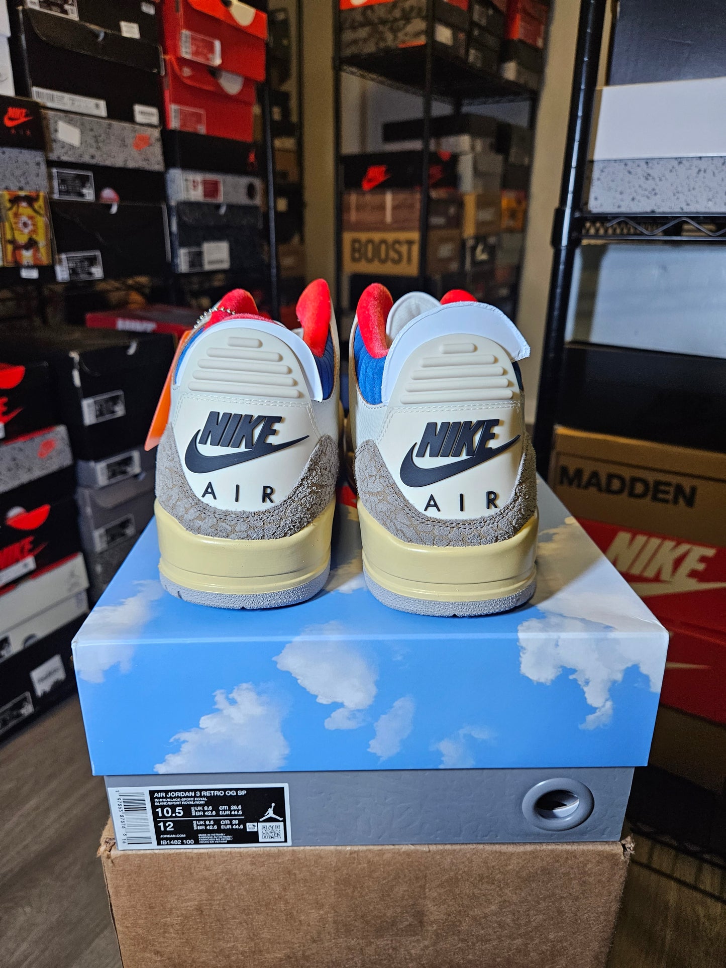 Size 10.5 - AJ 3 Retro Seoul