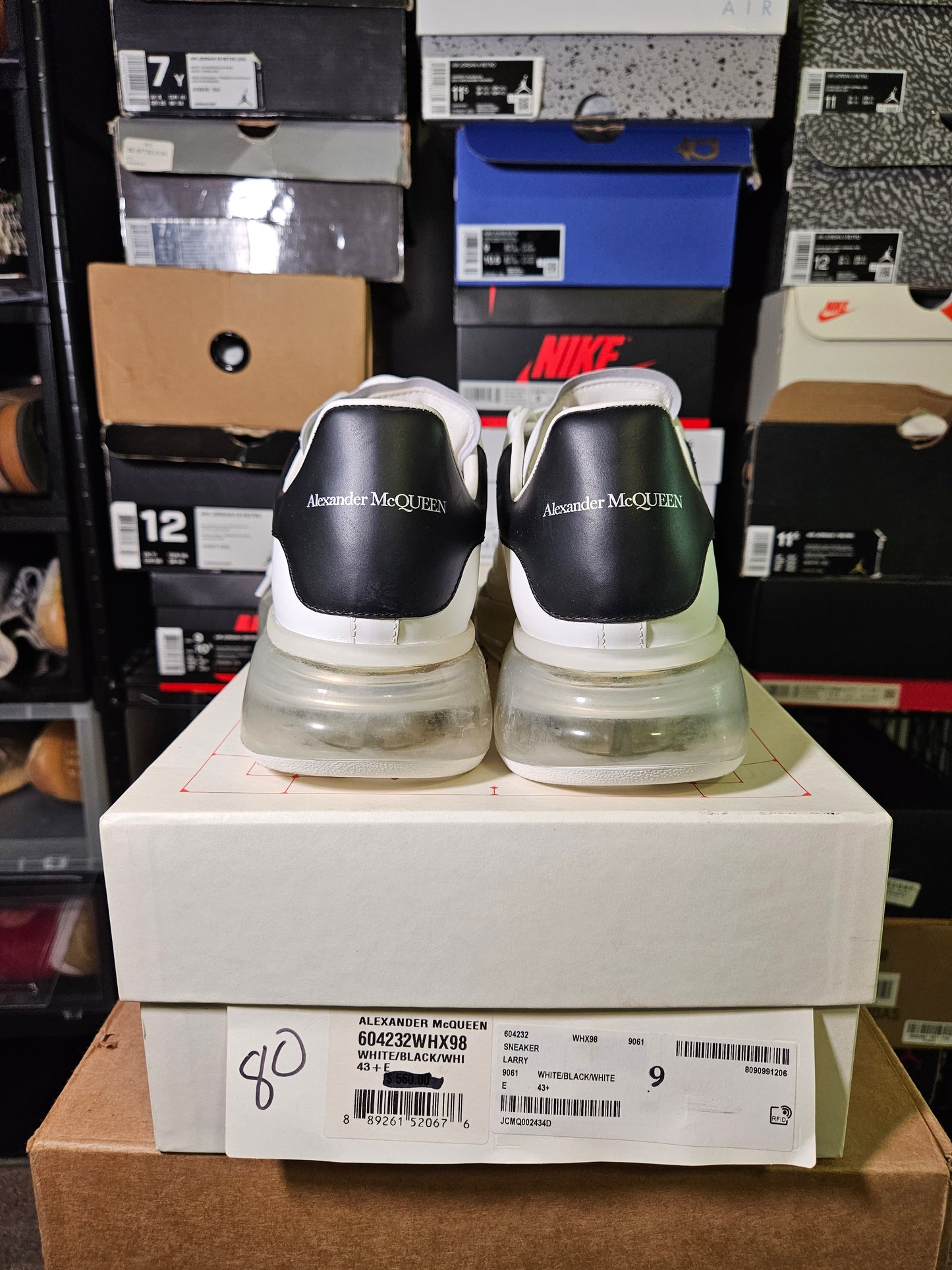 Size 43+/10.5M - Alexander McQueen White