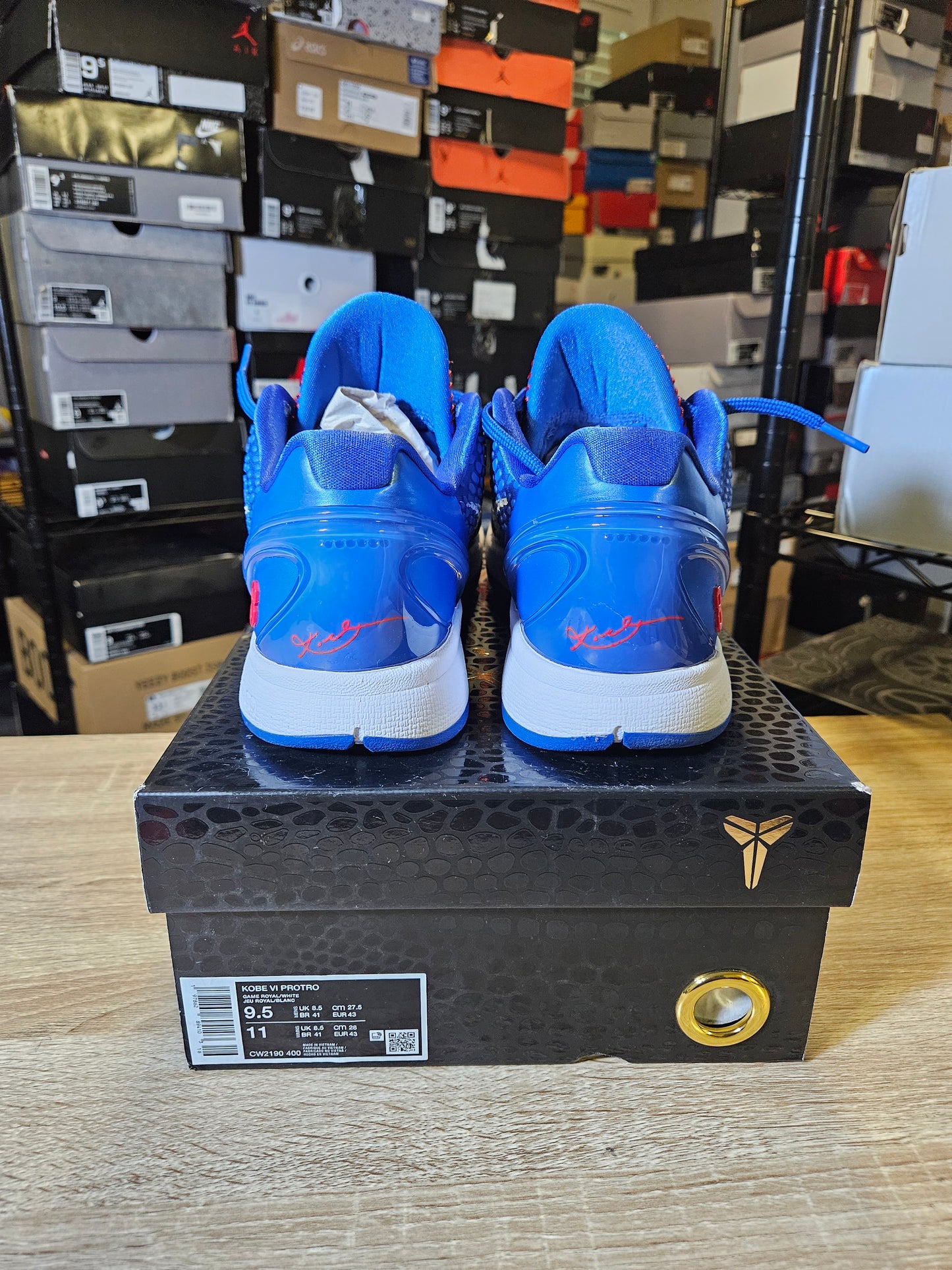 Size 9.5 - Kobe  6 Protro Dodger