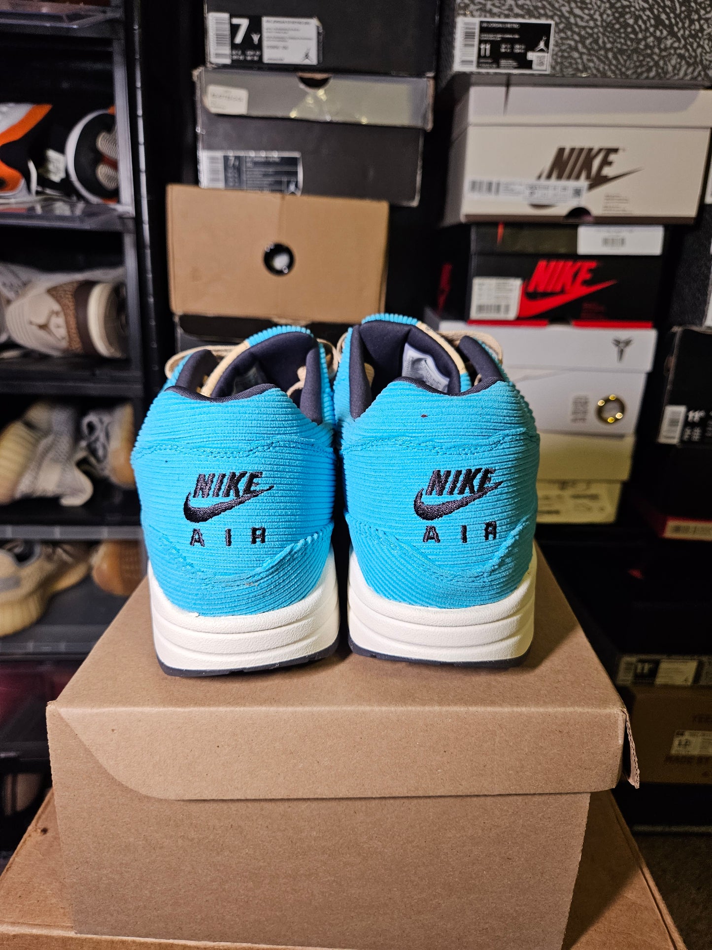 Size 12 - Air Max 1 Premium Baltic Blue Corduroy