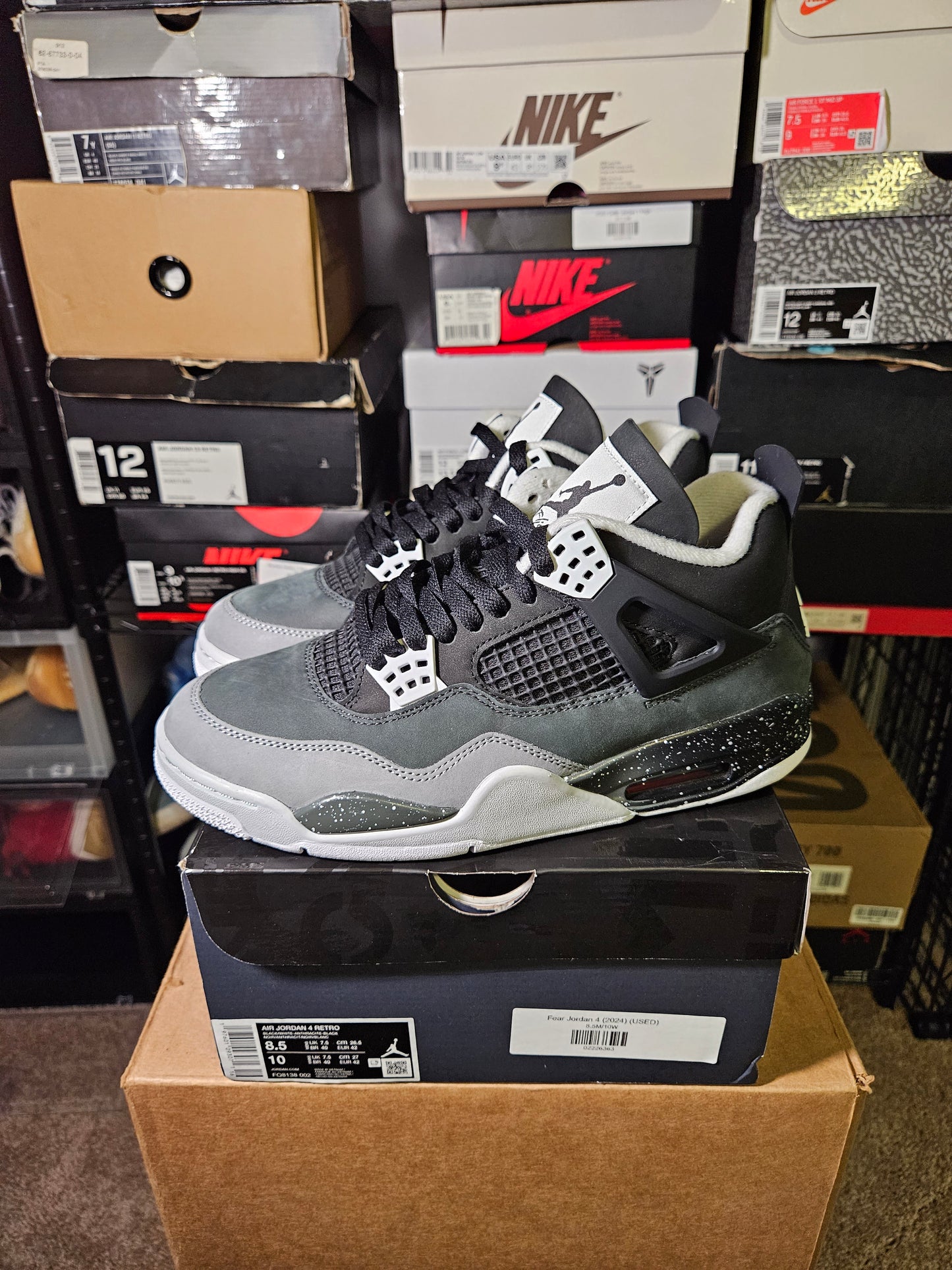 Size 8.5 - AJ 4 Retro 2024 Fear