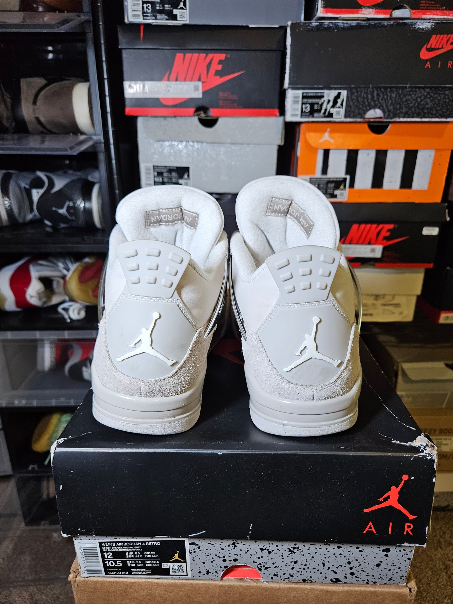 Size 12W/10.5M - AJ 4 Retro Low Frozen Moments