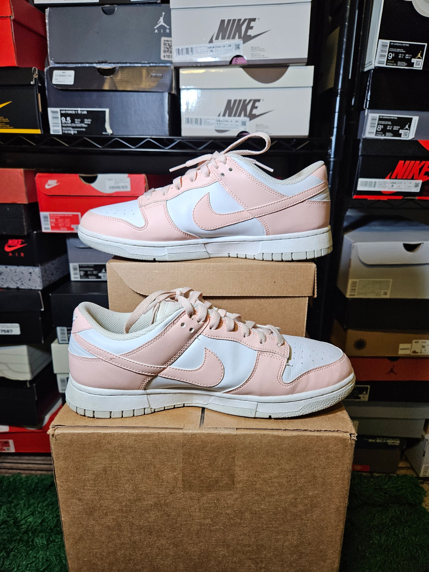 Size 10.5W/9M - Dunk Next Nature Low Pale Coral