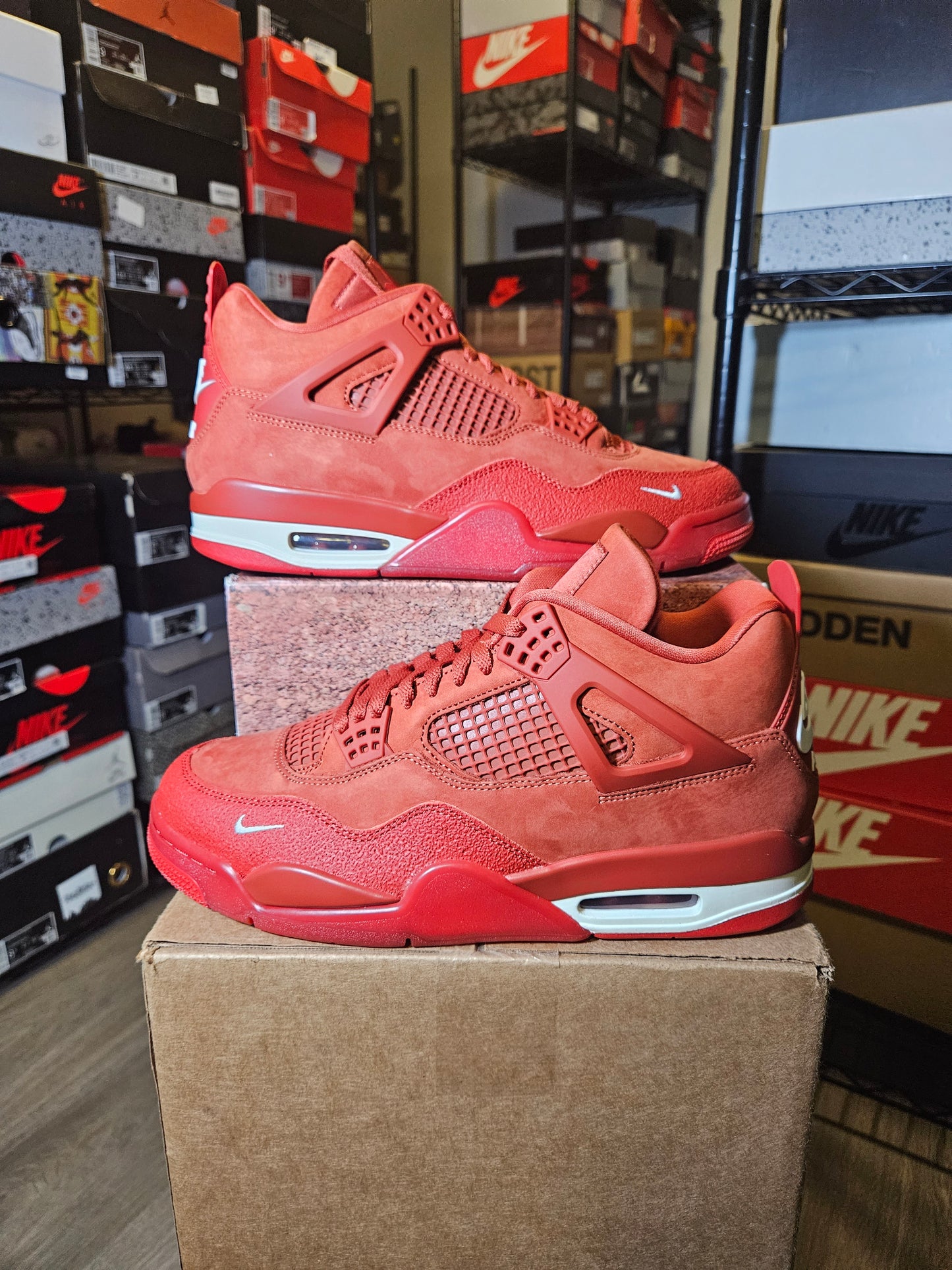 Size 10.5 - Nigel Sylvester x AJ 4 Retro OG SP Brick By Brick