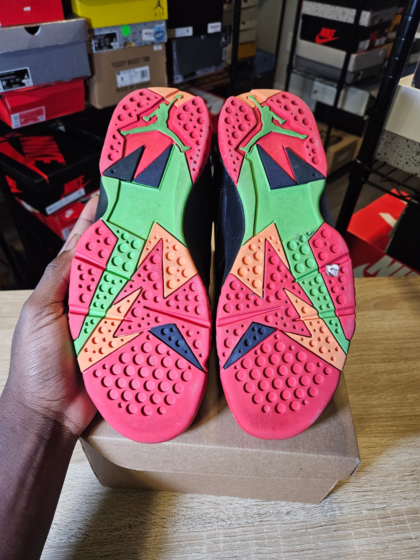 Size 10 - AJ 7 Retro Marvin the Martian