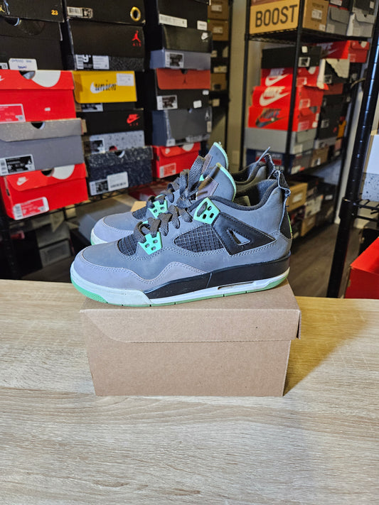 Size 4 - Jordan 4 Retro Green Glow 2013
