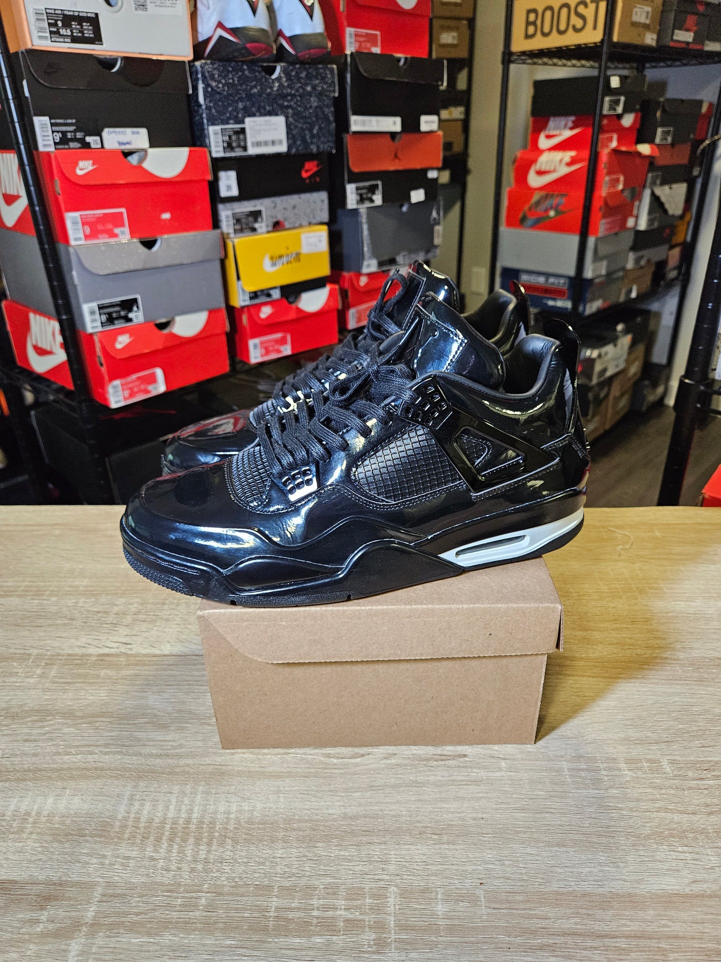 Size 13 - AJ 4 Retro 11Lab4 - Black