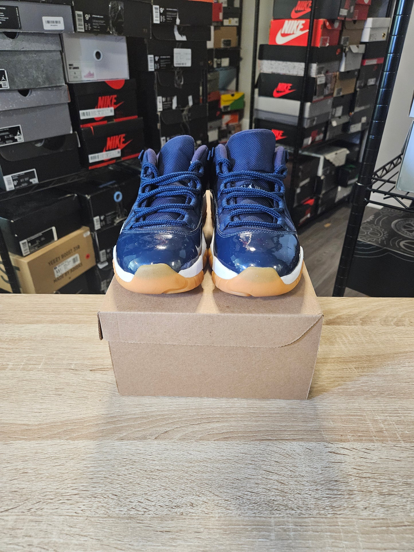 Size 9.5 - AJ 11 Retro Low Navy Gum