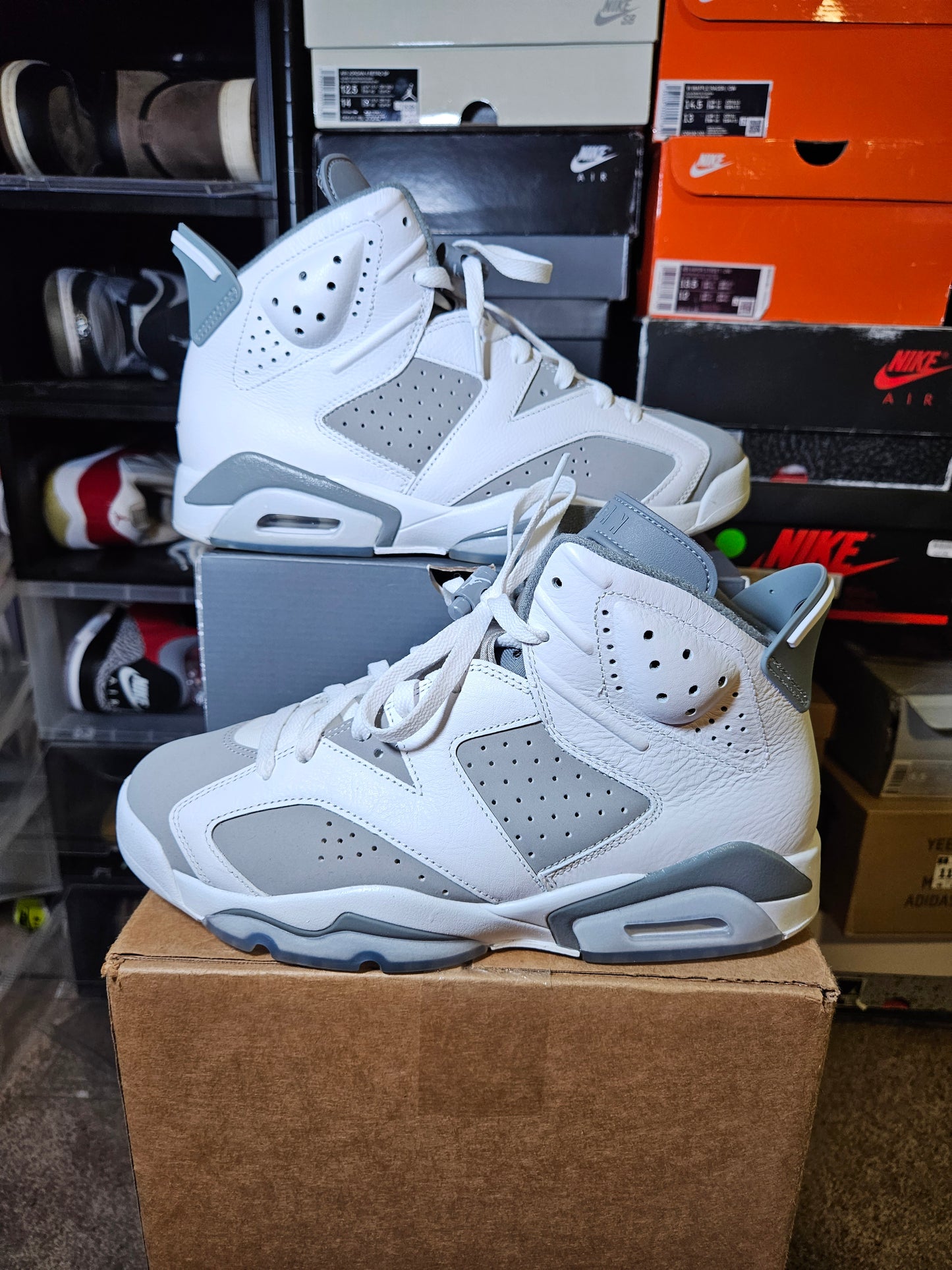 Size 9.5 - AJ 6 Retro Low Cool Grey