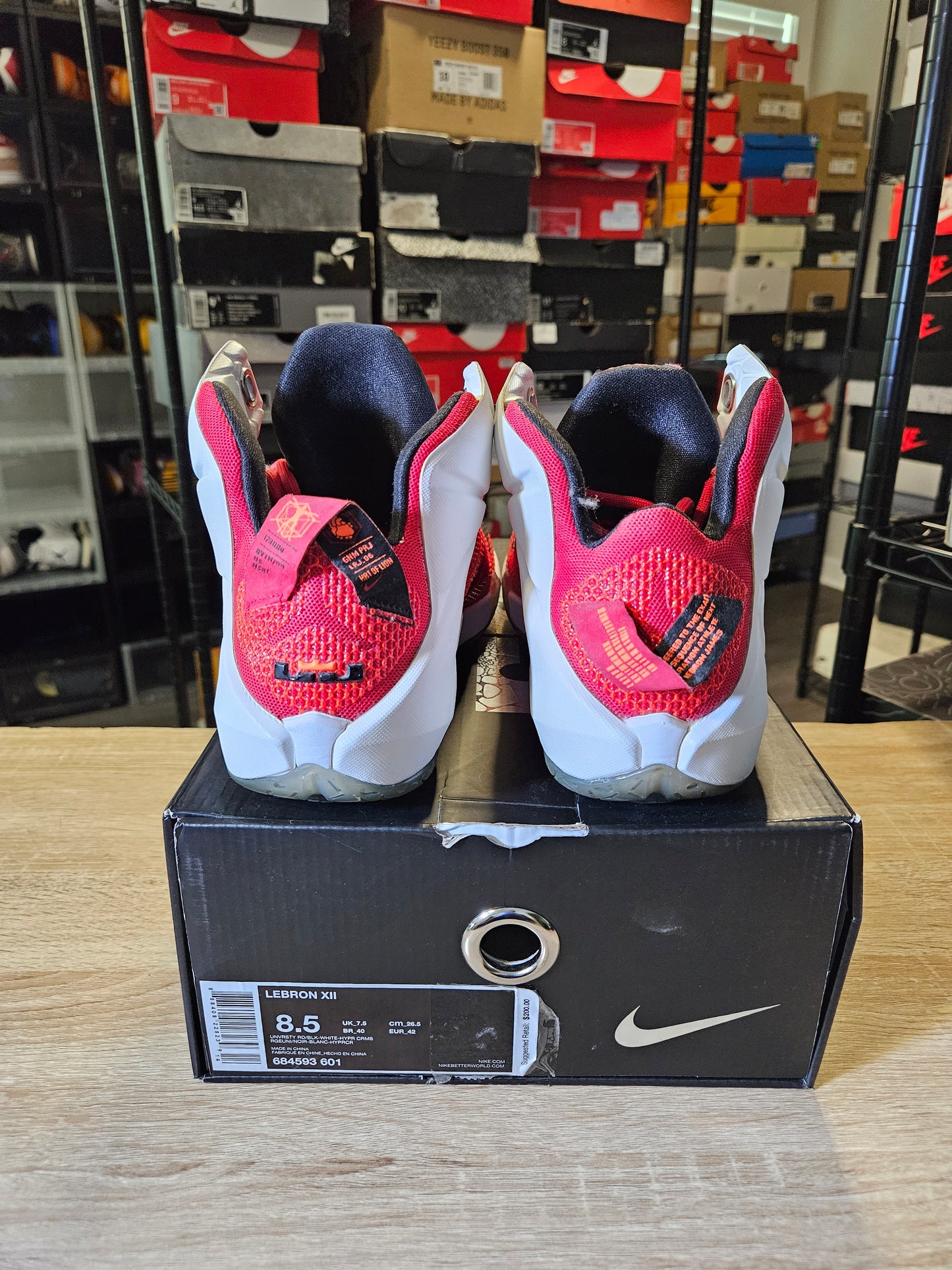Size 8.5 - LeBron 12 Heart Of A Lion