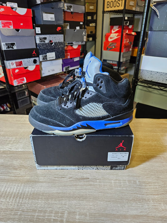 Size 10.5 - AJ 5 Retro Mid Racer Blue