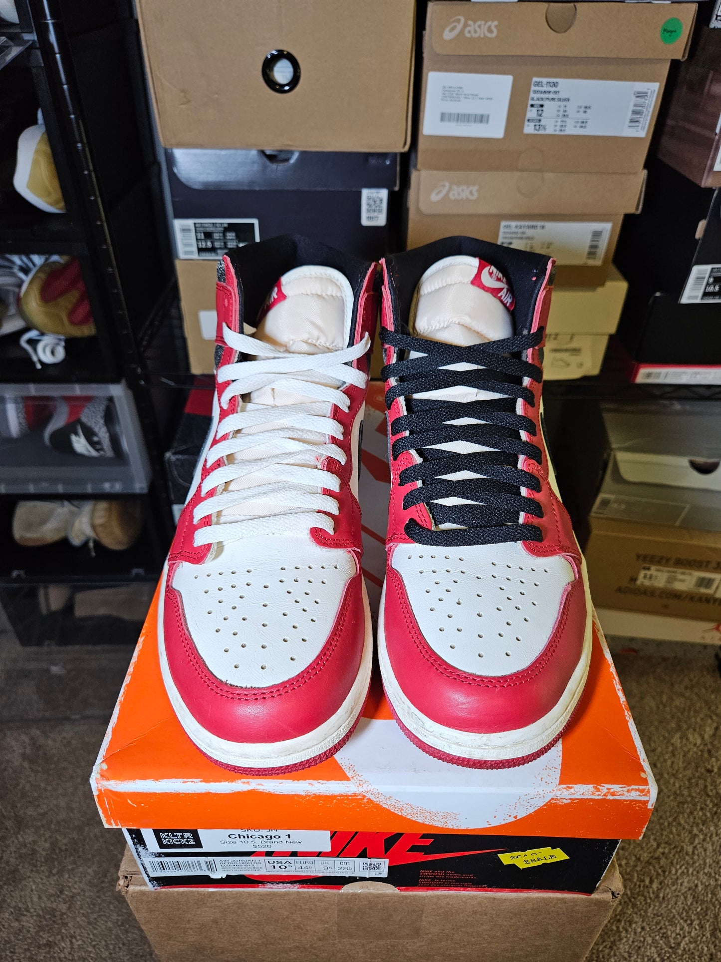 Size 10.5 - AJ 1 Retro High OG Chicago Reimagined Lost & Found 2022