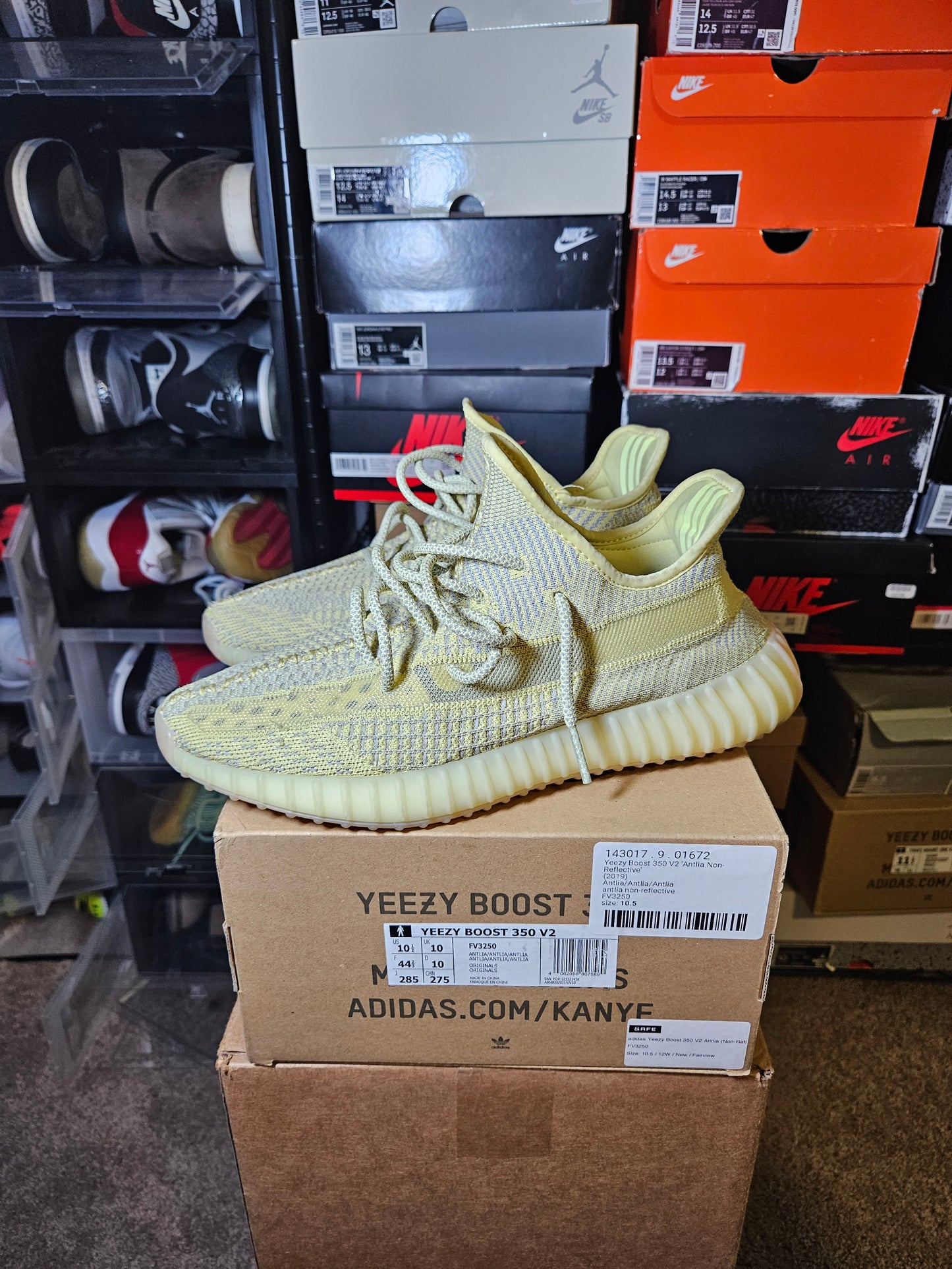 Size 10.5 - YZY Boost 350 V2 Antlia Non-Reflective