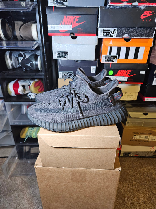 Size 9.5 - YZY Boost 350 V2 Black Reflective