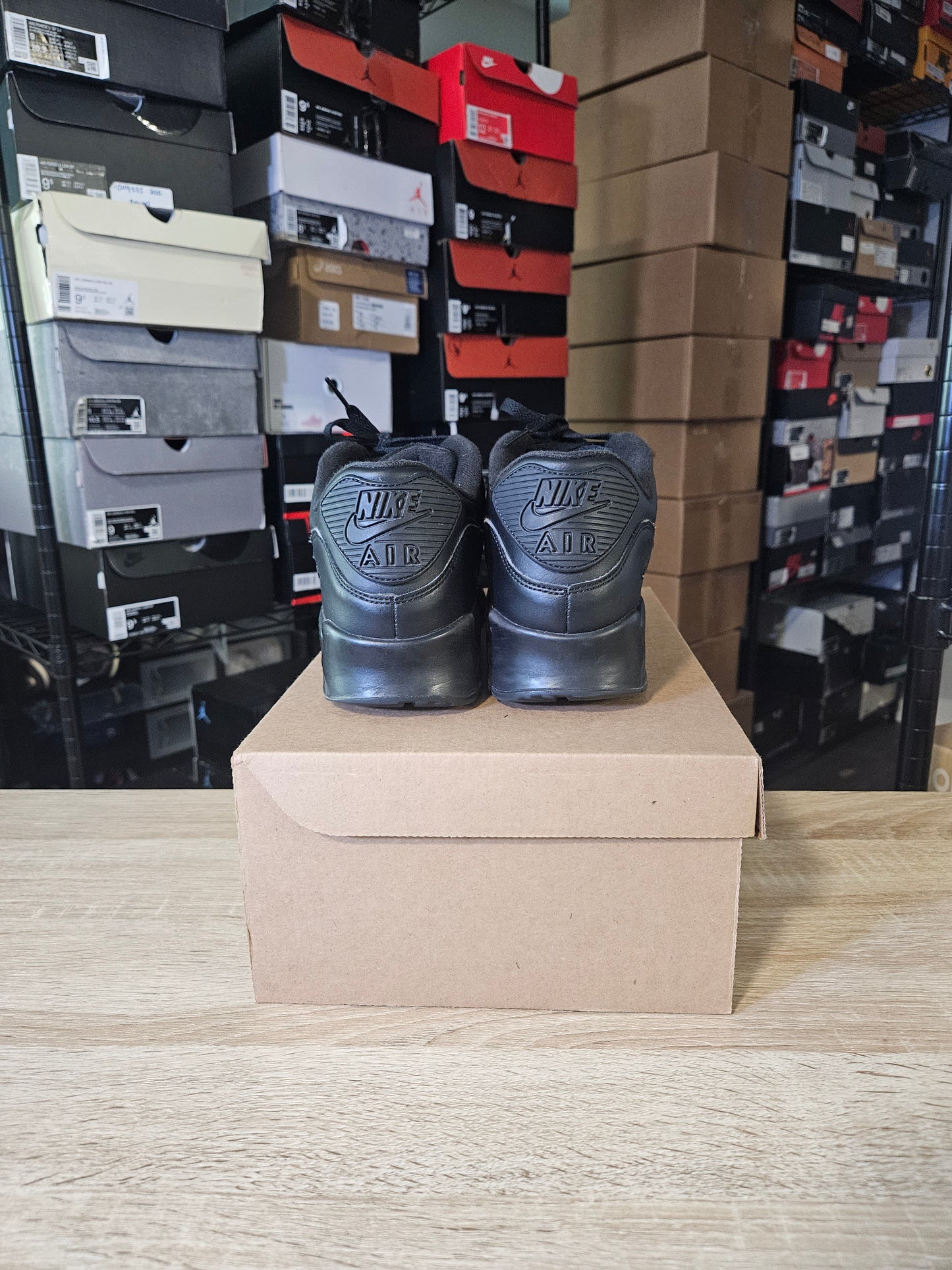 Size 10 - Air Max 90 Leather Black
