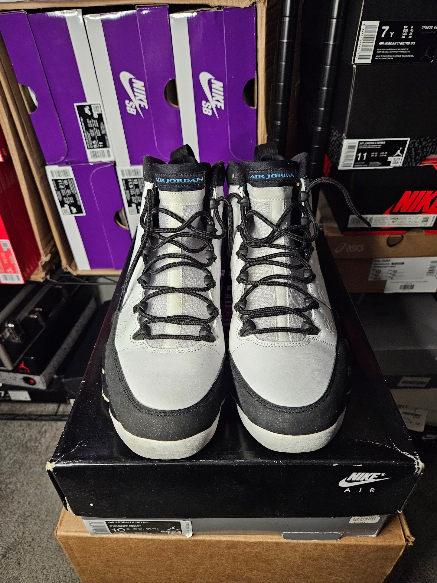 Size 10.5 - AJ 9 Retro University Blue 2020