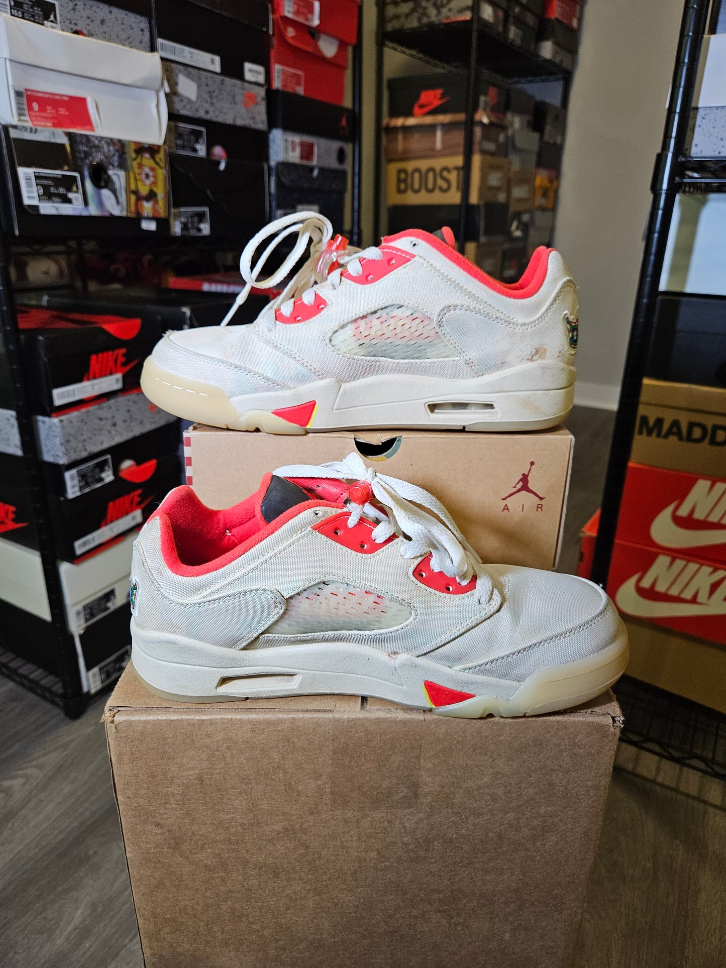 Size 7.5 - AJ 5 Retro 2021 Low Chinese New Year