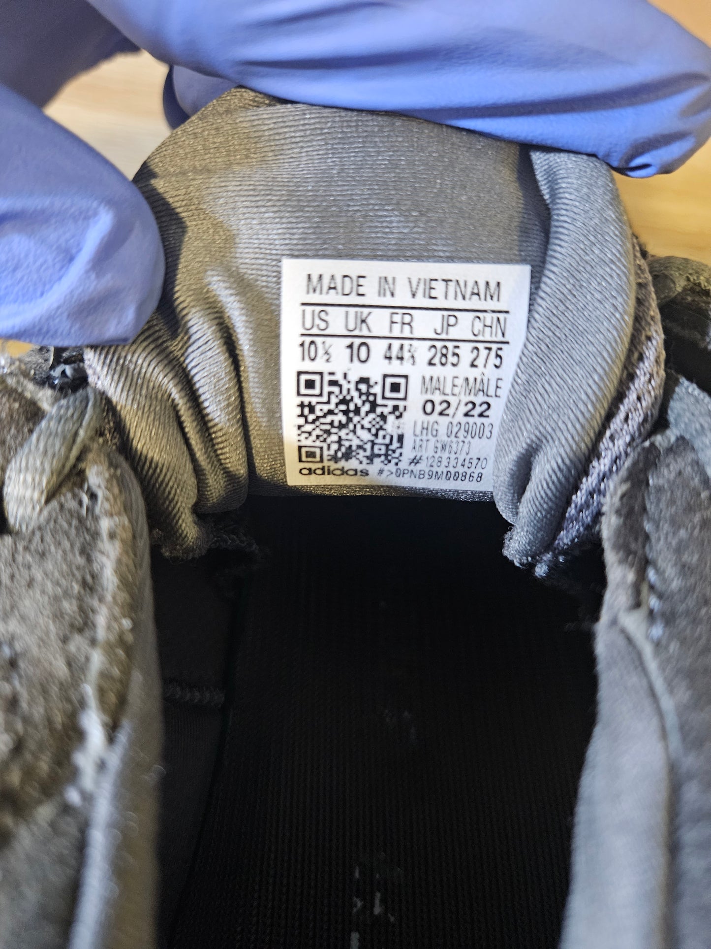 Size 10.5 - YZY 500 Granite 2022