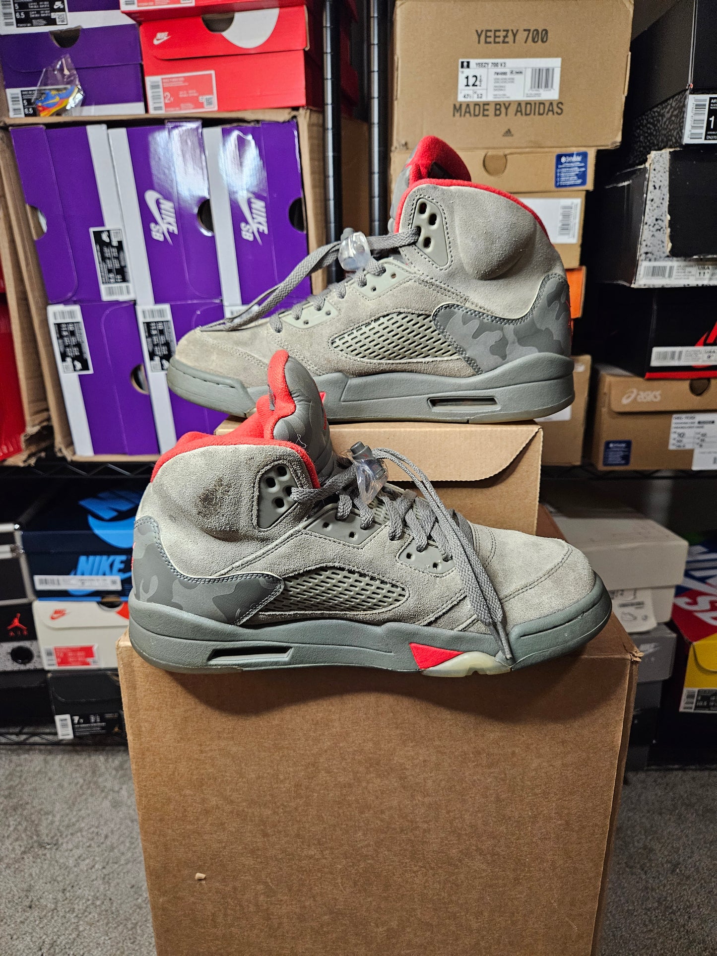 Size 10 - AJ 5 Retro 2024 Olive