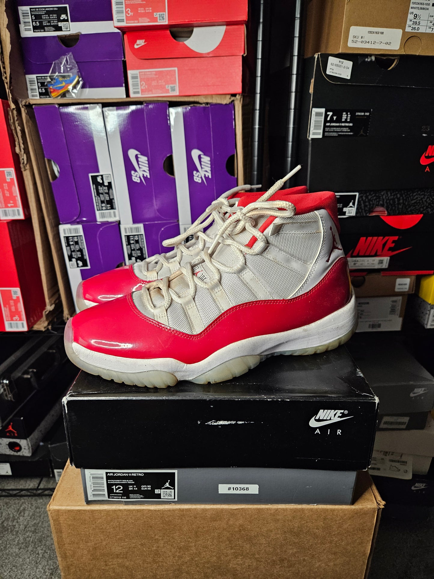 Size 12 - AJ 11 Retro High Cherry