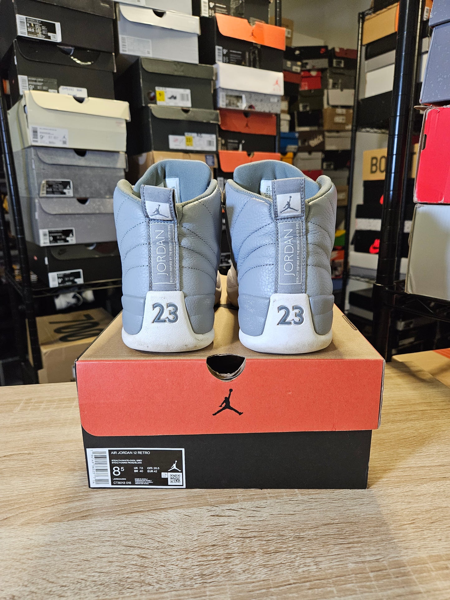 Size 8.5 - AJ 12 Stealth 2022