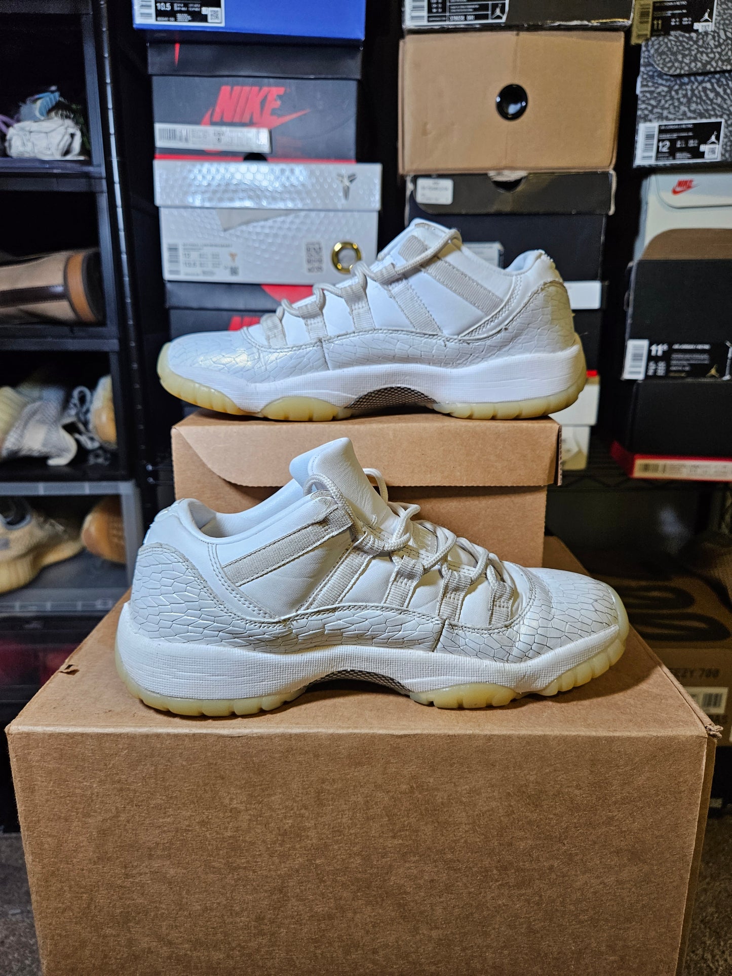Size 6 - AJ 11 Retro Low Frost White