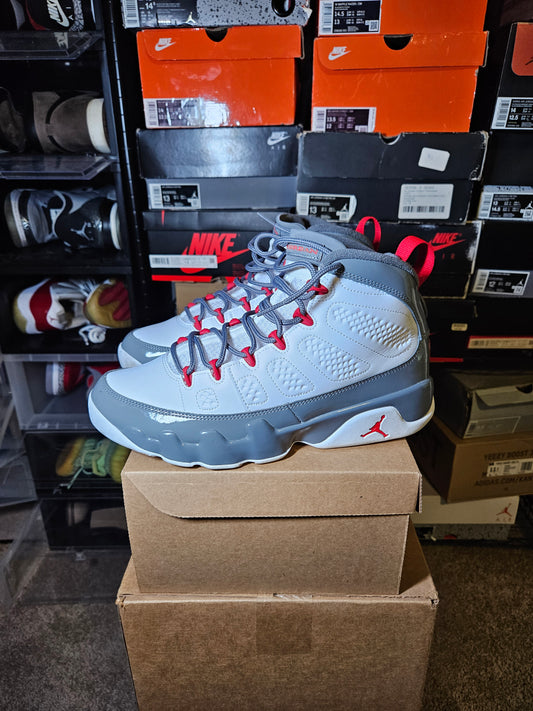 Size 9 - AJ 9 Retro Mid Fire Red