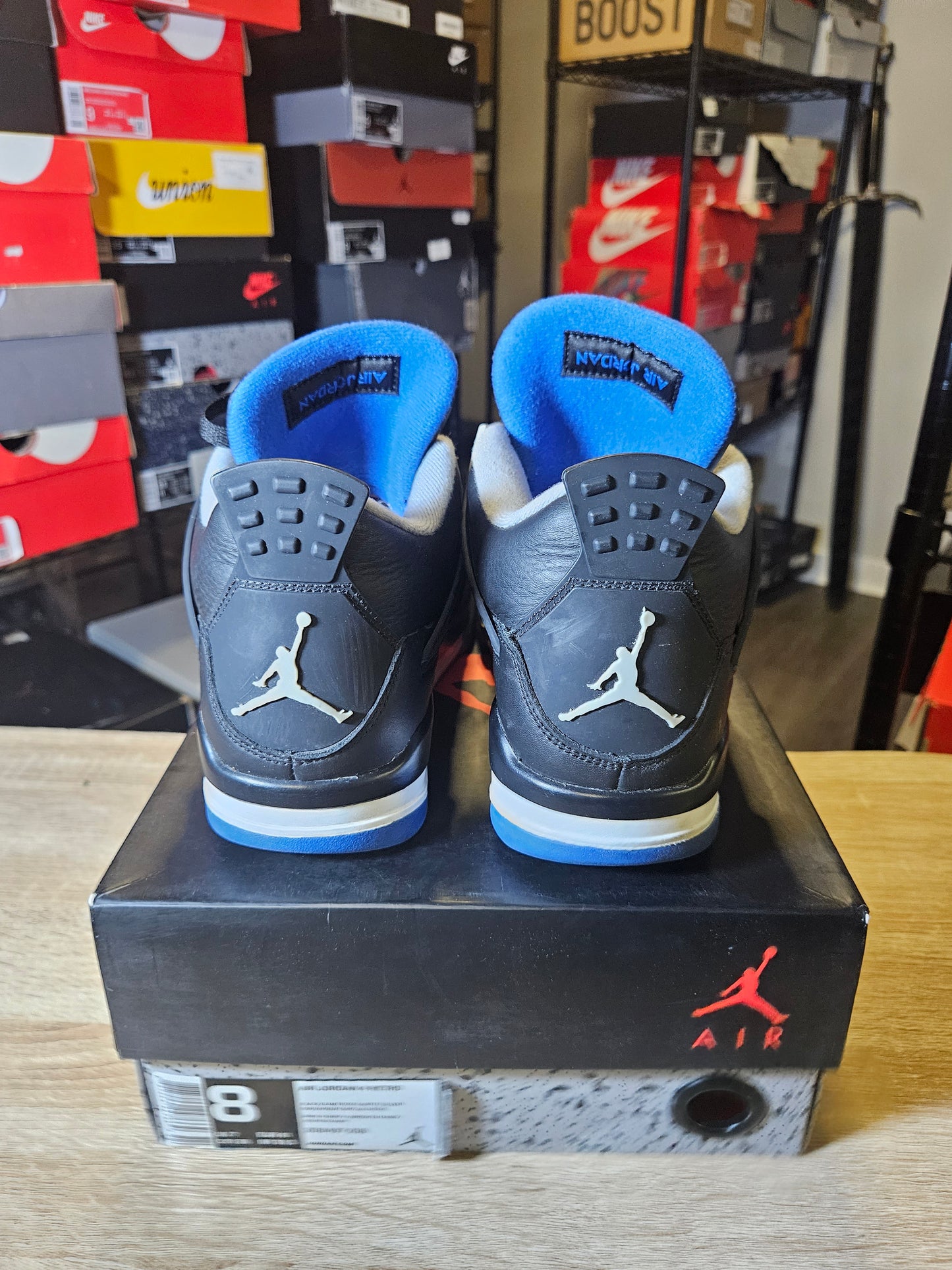 Size 8 - AJ 4 Retro Motorsports Alternate 2017