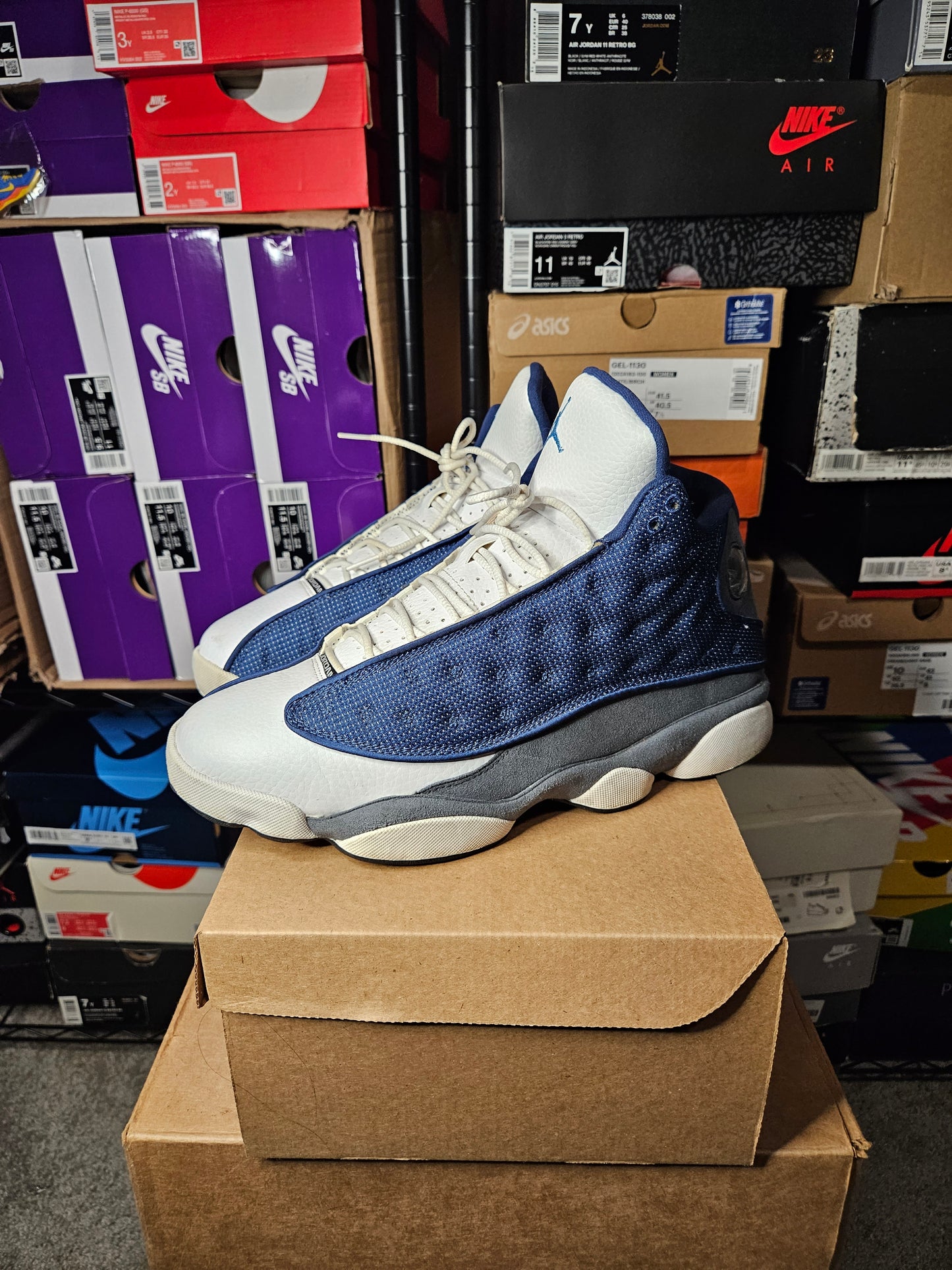 Size 10.5 - AJ 13 Retro Mid Flint