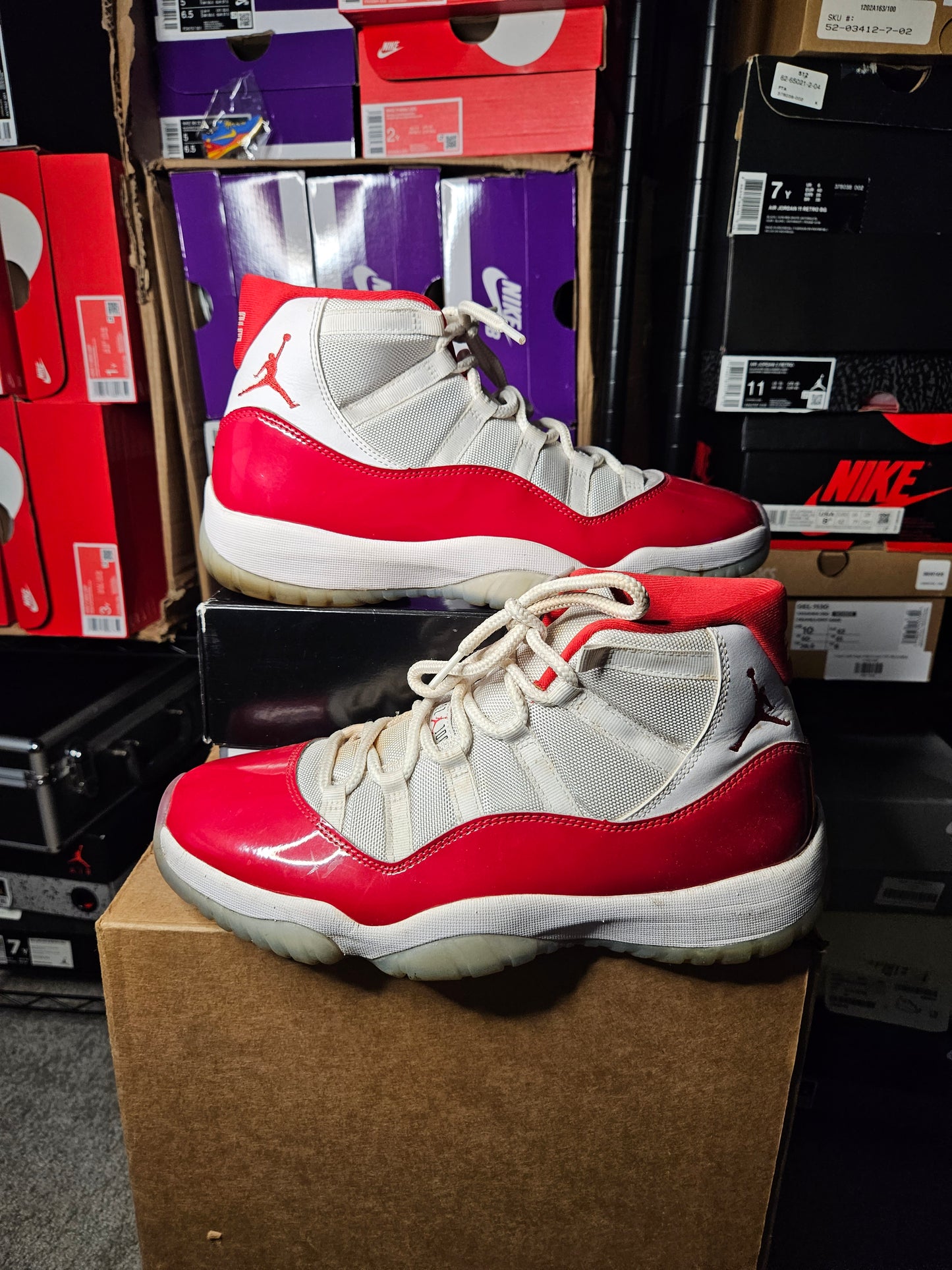 Size 12 - AJ 11 Retro High Cherry