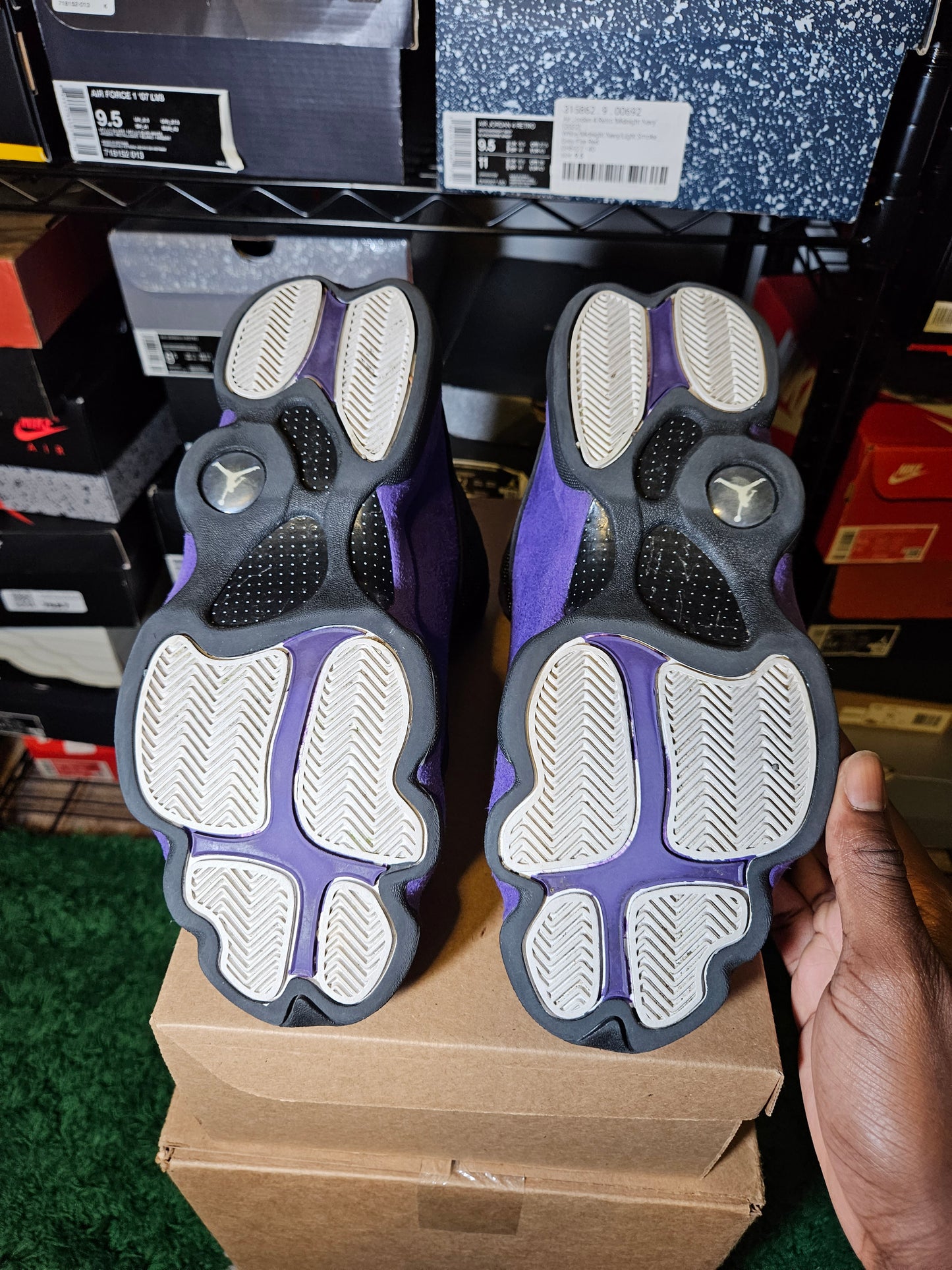 Size 11.5 - AJ 13 Retro Court Purple