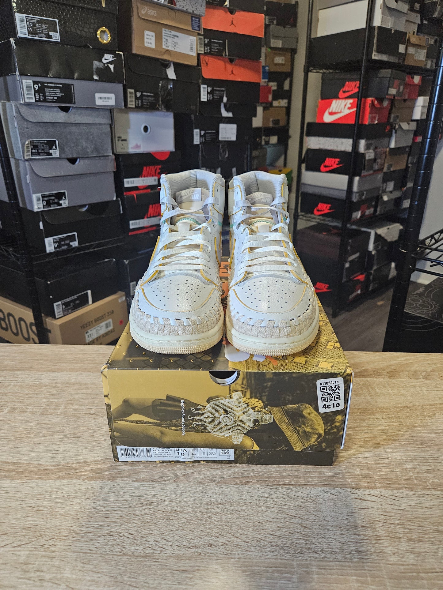 Size 10 - Union LA x Bephie's Beauty Supply x AJ 1 Retro OG SP...