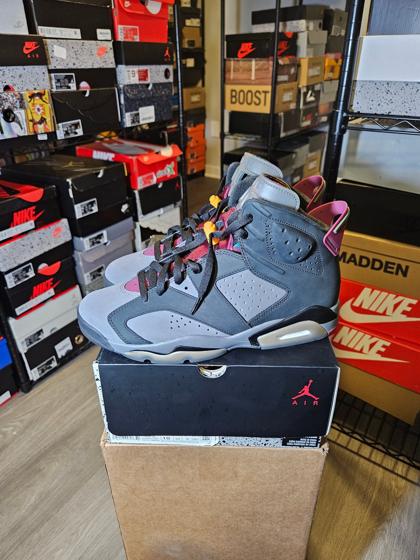 Size 10 - AJ 6 Bordeaux