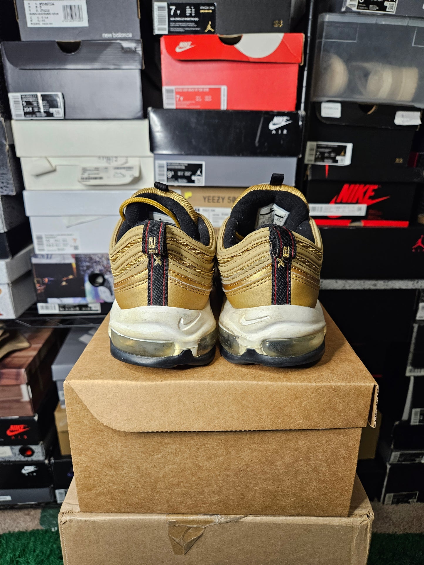 Size 11 - Air Max 97 OG QS Metallic Gold