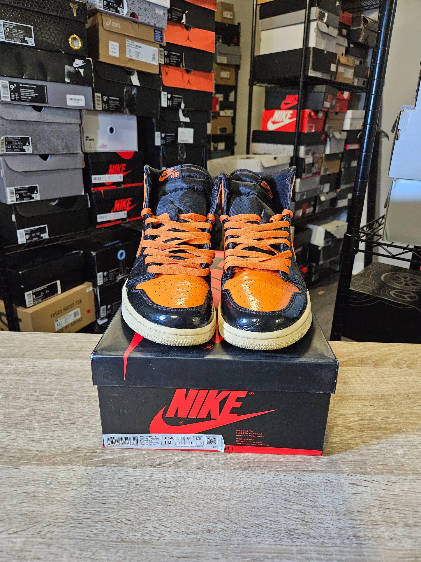 Size 10 - AJ 1 Retro OG High Shattered Backboard 3.0
