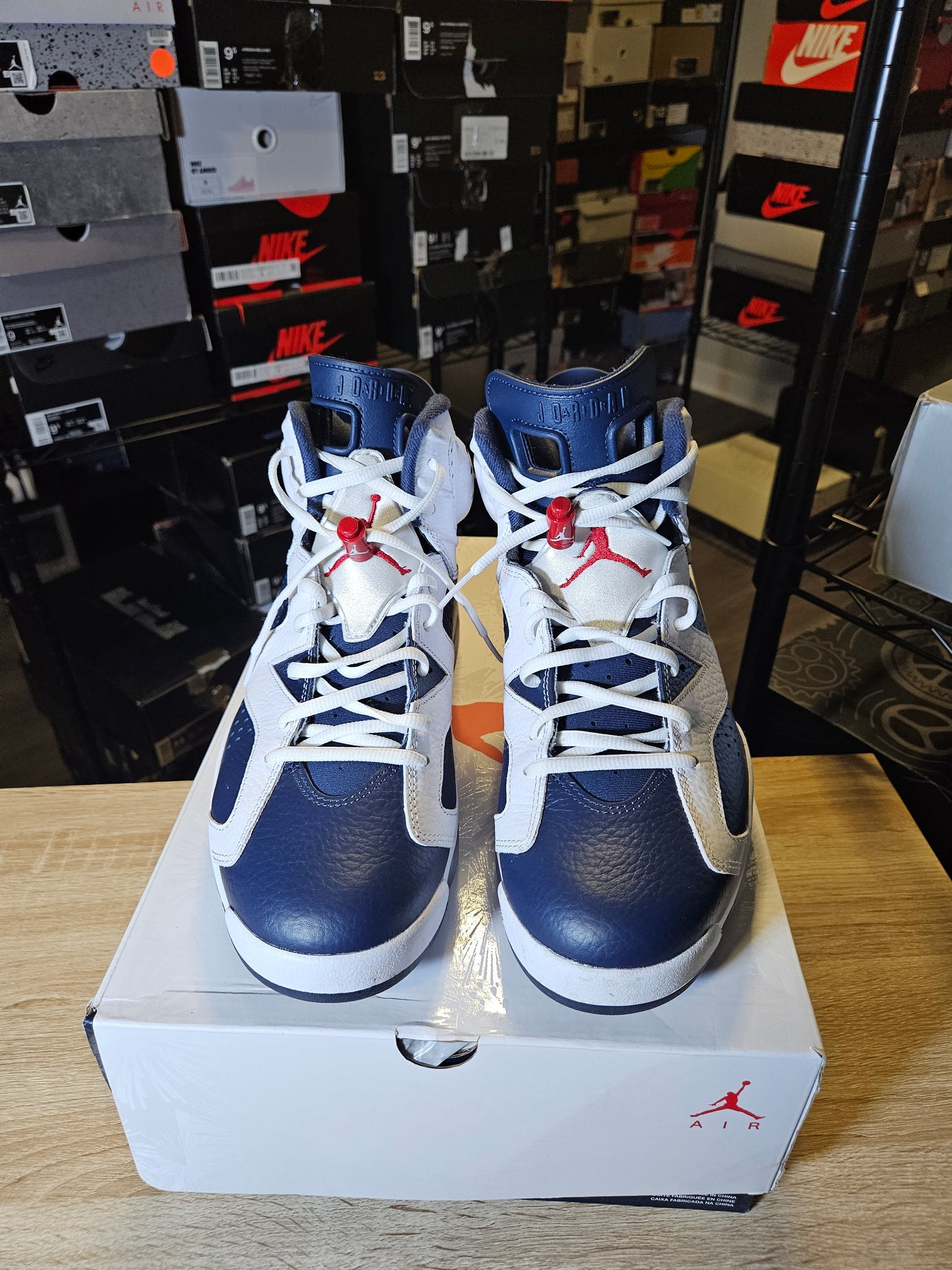 Size 11 - AJ 6 Retro 2024 Olympic
