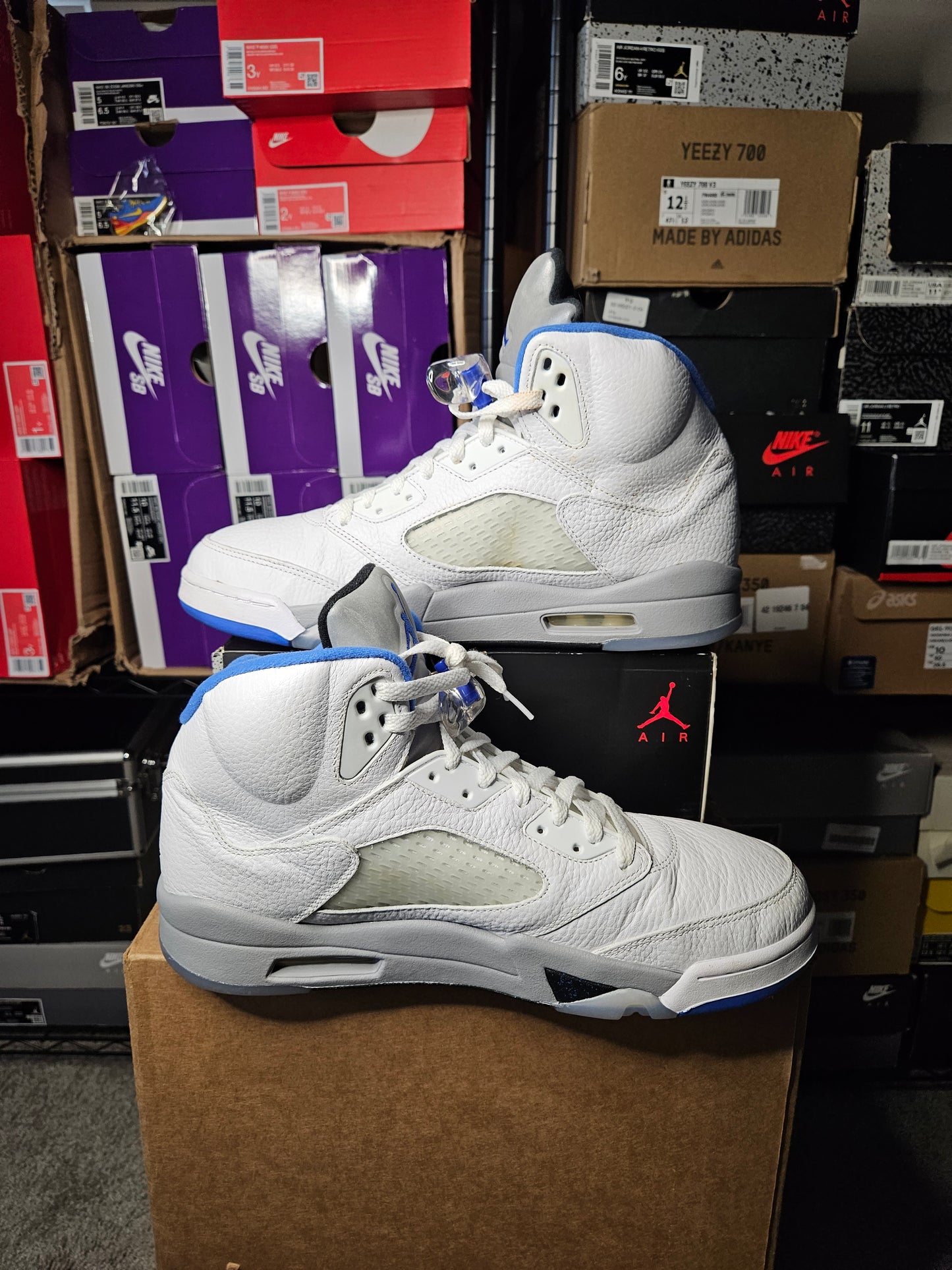Size 12 - AJ 5 Retro Stealth 2.0