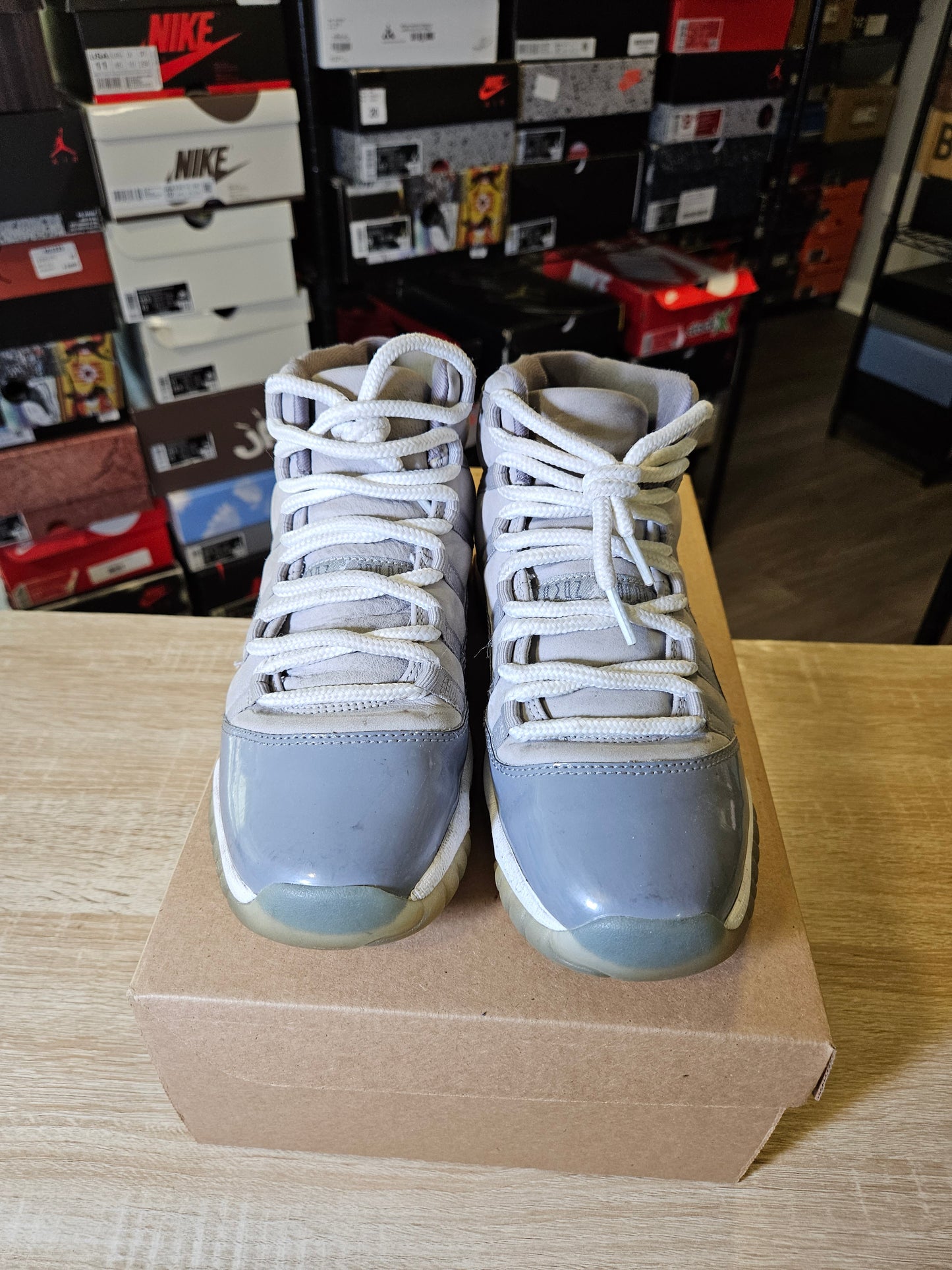 Size 7 - AJ 11 Retro High Cool Grey