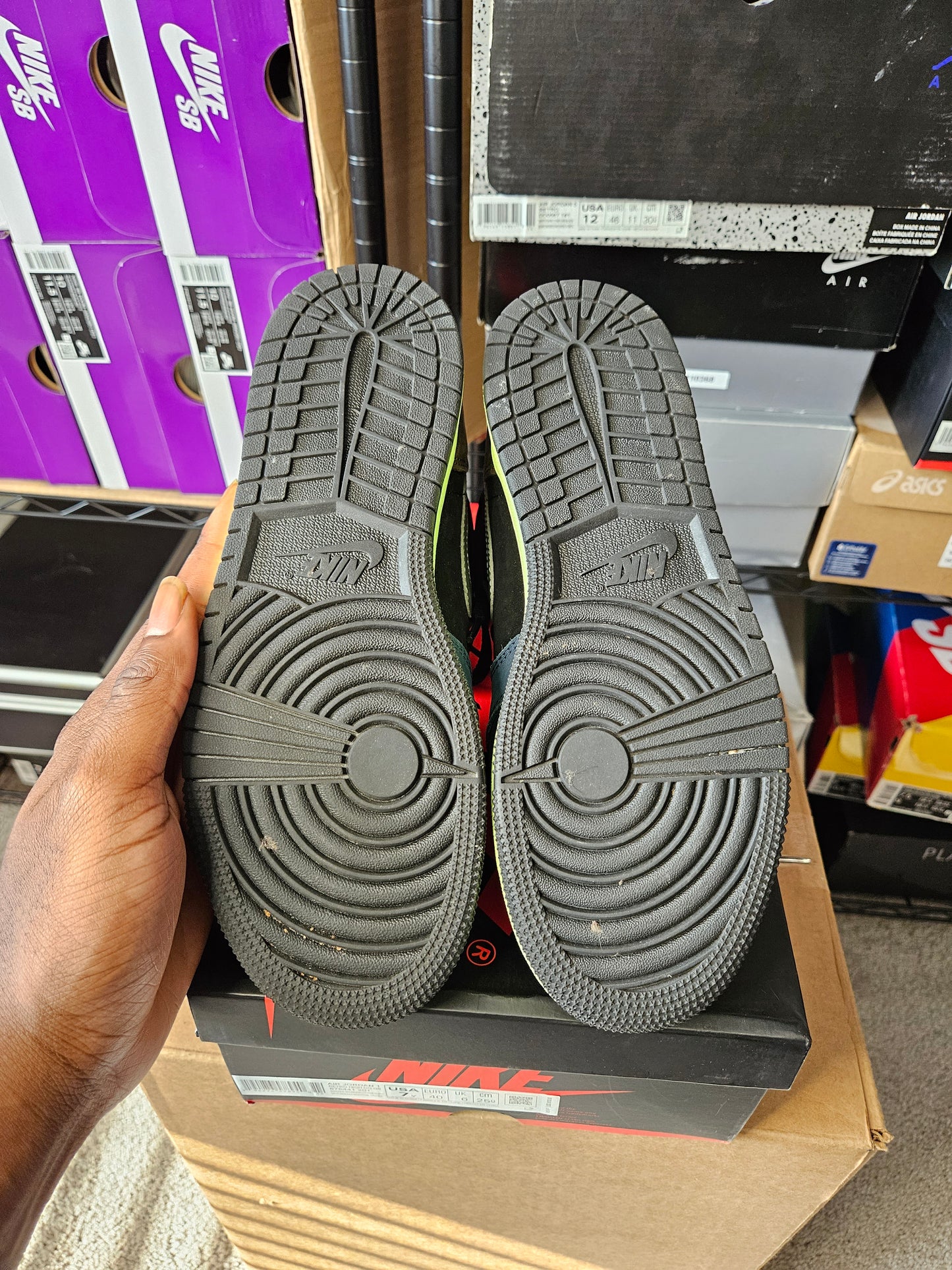 Size 7 - AJ 1 Retro High Tokyo Bio Hack