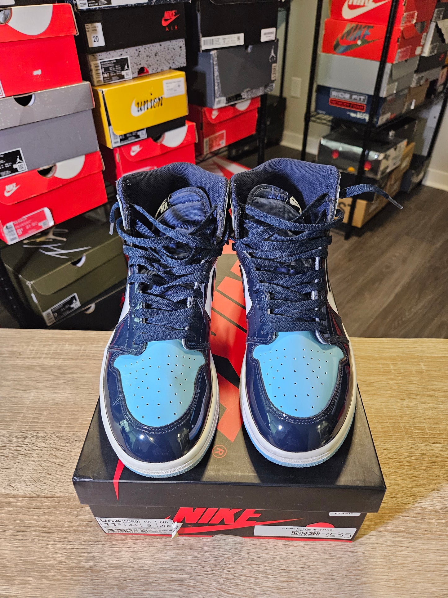 Size 11.5W/10M - AJ 1 Retro OG High Blue Chill