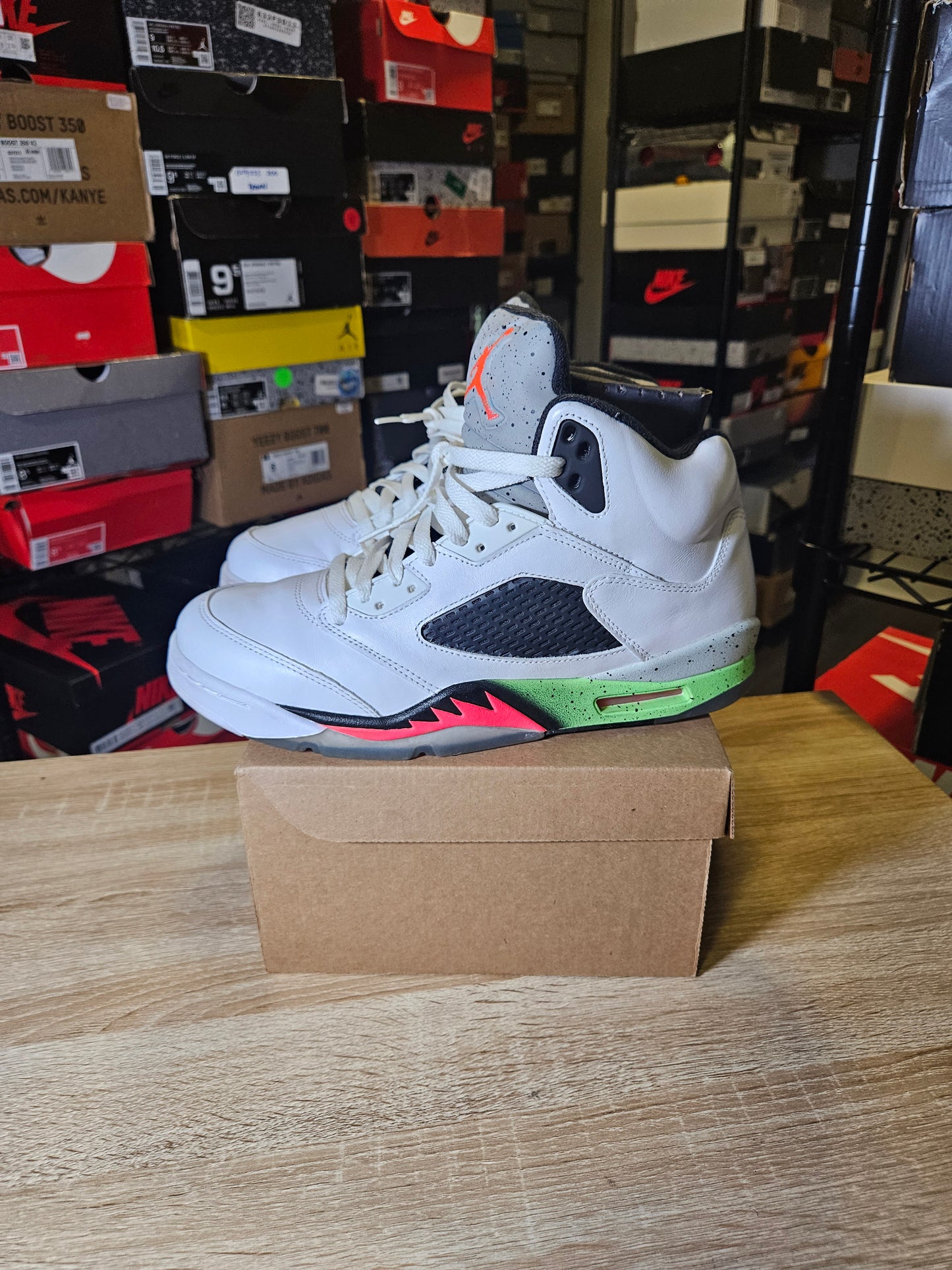 Size 10 - AJ 5 Retro Pro Stars