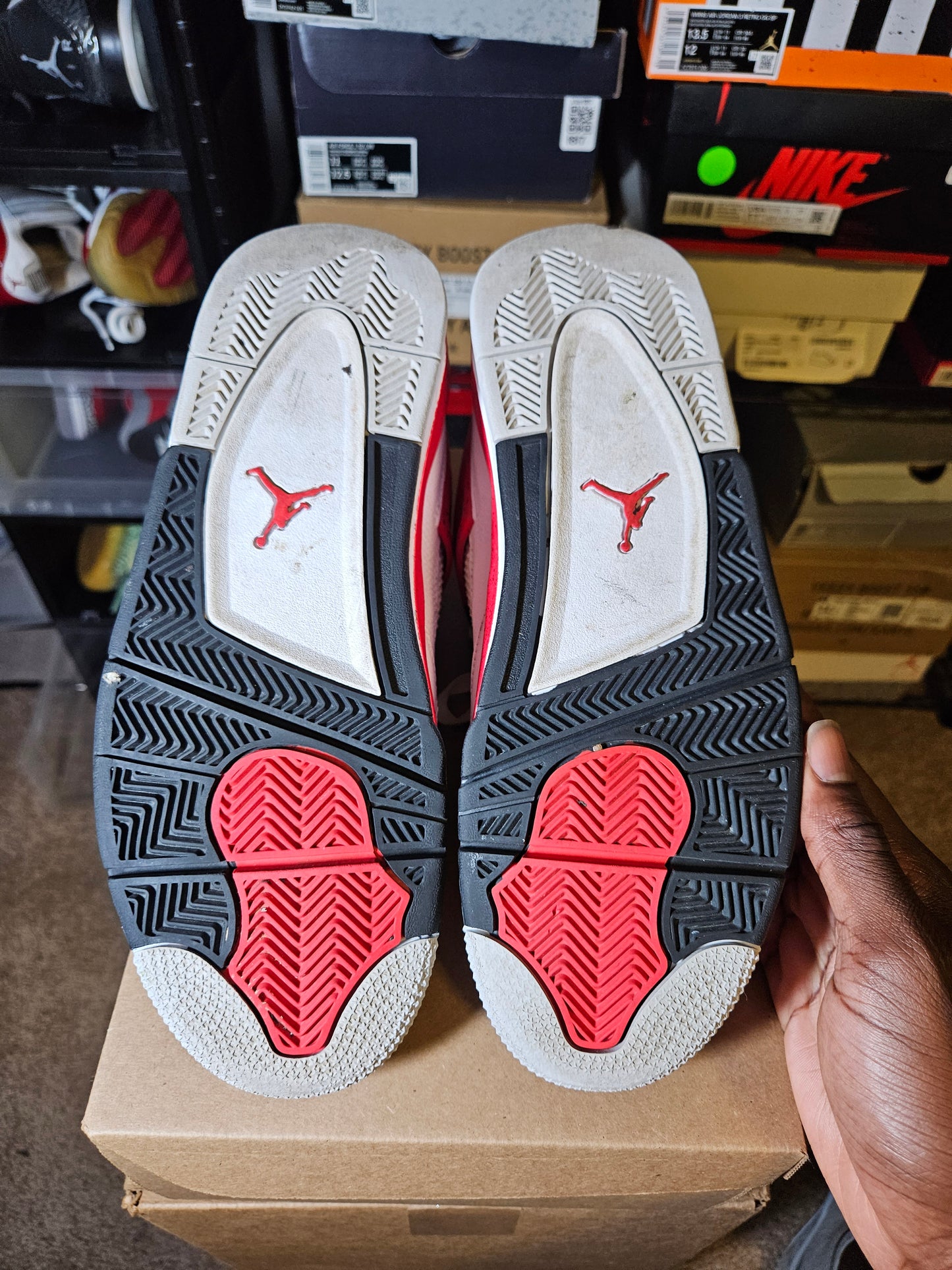 Size 9 - Jordan 4 Retro Mid Red Cement