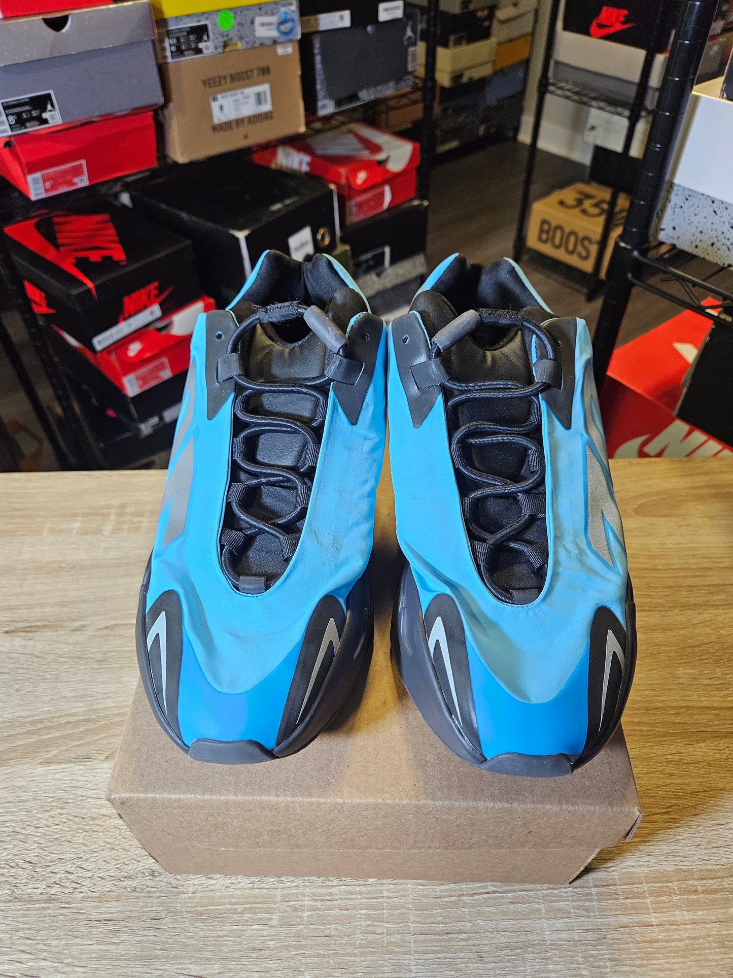 Size 10.5 - YZY Boost 700 MNVN Bright Cyan
