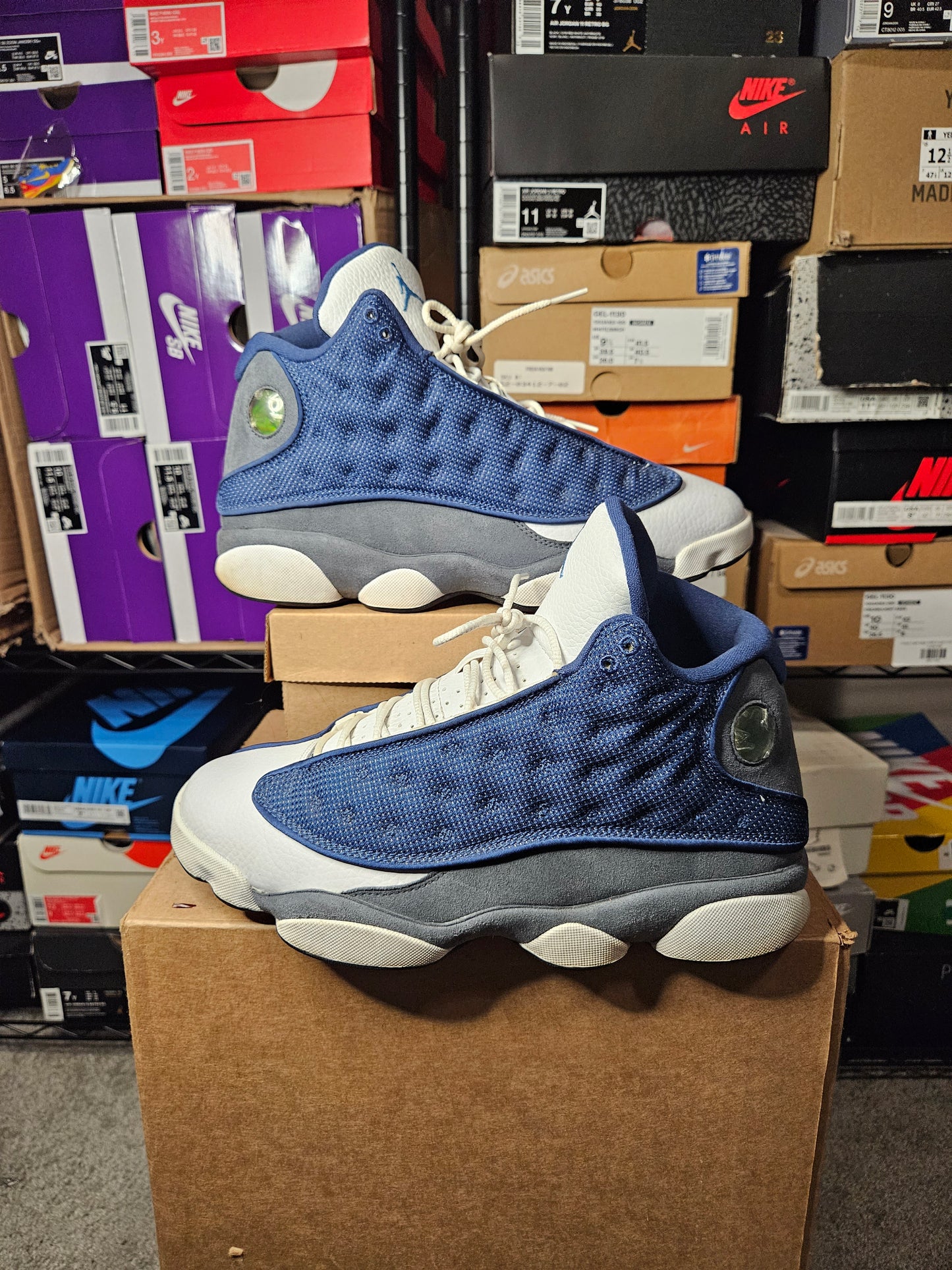 Size 10.5 - AJ 13 Retro Mid Flint