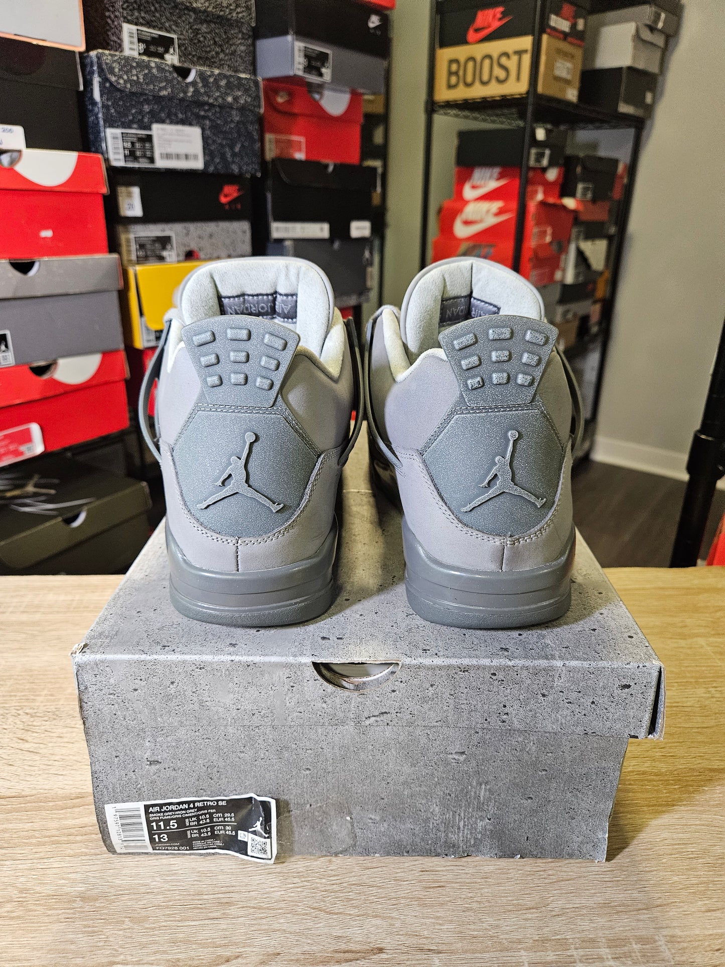 Size 11.5 - AJ 4 Retro SE Wet Cement