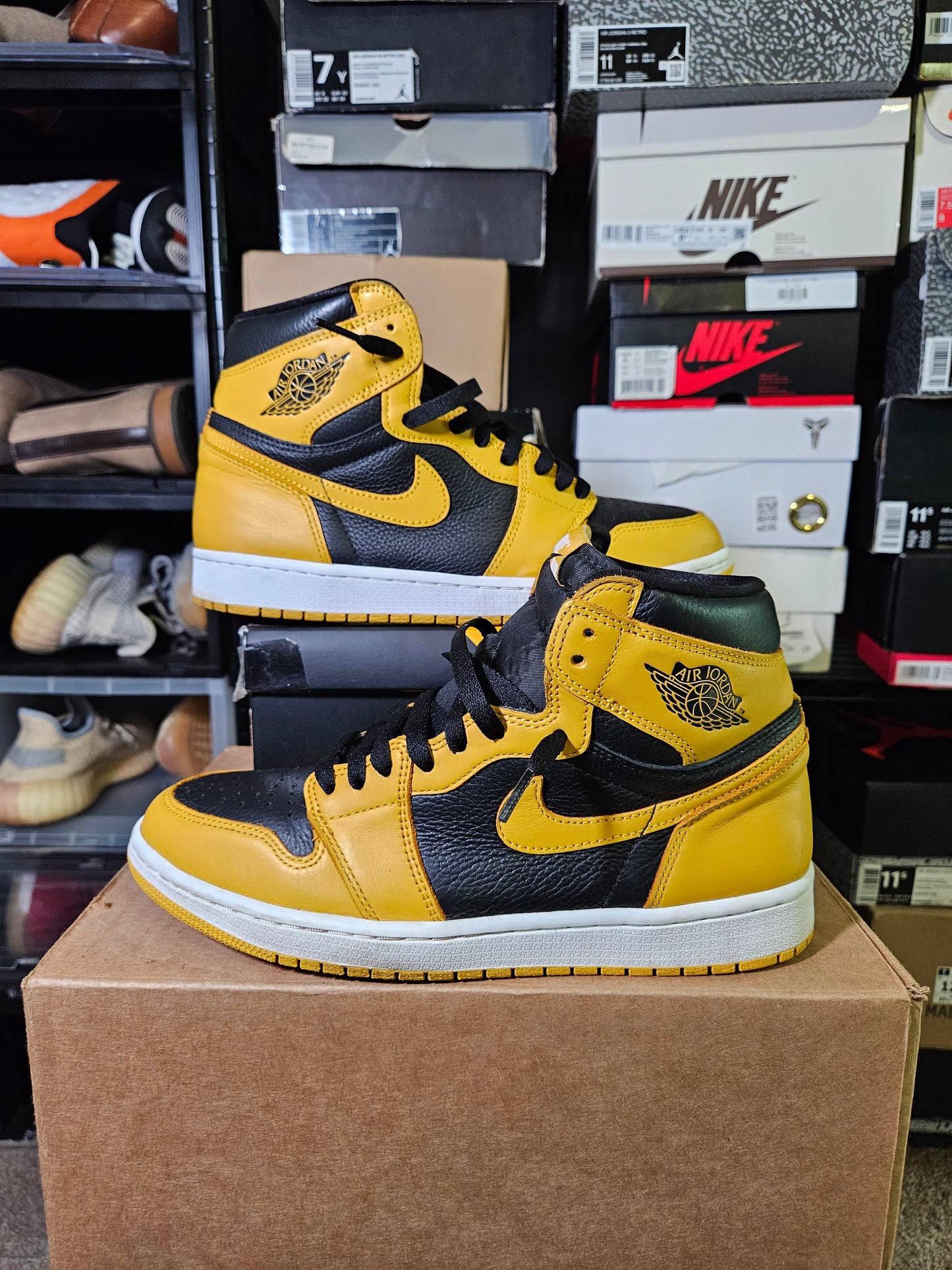 Size 9.5 - AJ 1 Retro OG High Pollen