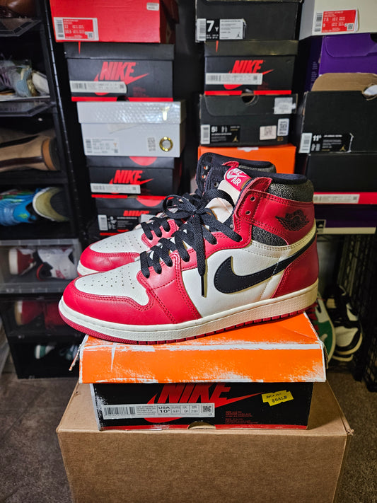 Size 10.5 - AJ 1 Retro High OG Chicago Reimagined Lost & Found 2022